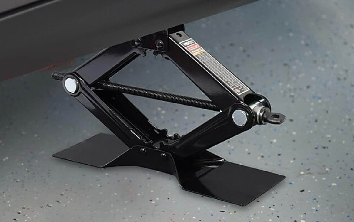 Torin Black 1.5-Ton Steel Manual Scissor jack