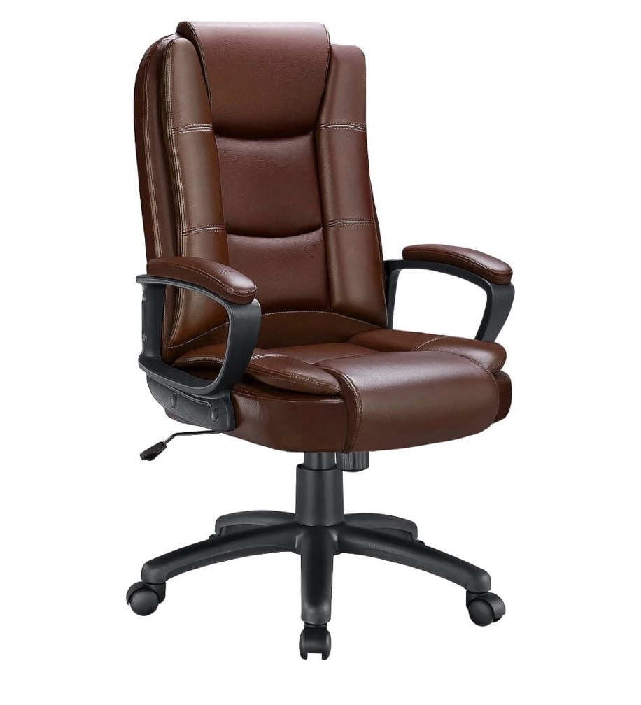 Waleaf Home Office Chair, 400LBS 8Hours Heavy Duty Design, Ergonomic High Back Cushion Lumbar Back Support, Computer Desk Chair, Big and Tall Chair for Work