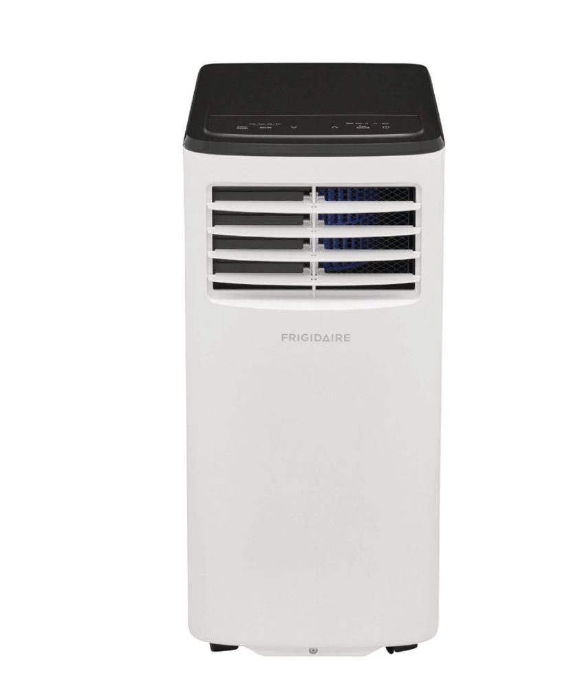 frigidaire 8 000 btu portable air conditioner with dehumidifier mode room for rooms up to 350-sq. ft.