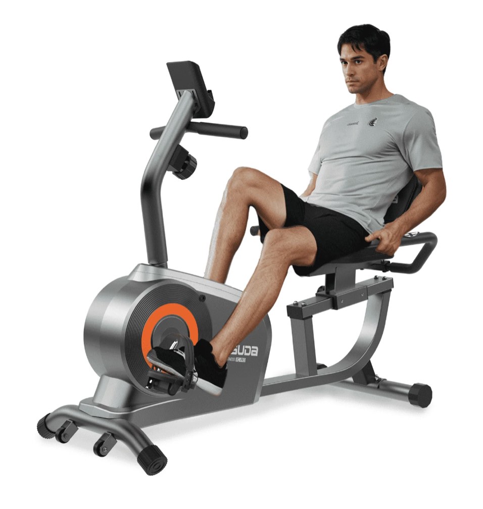 Yosuda Recumbent Exercise Bike for Senior for Home with 350lbs Capacity