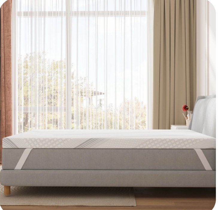 3 inch firm mattress topper twin size, memory foam bed topper with soft & firm options for back pain relief, mattress topper with 2-sided cover, ergonomic 5-zone design, certipur certified