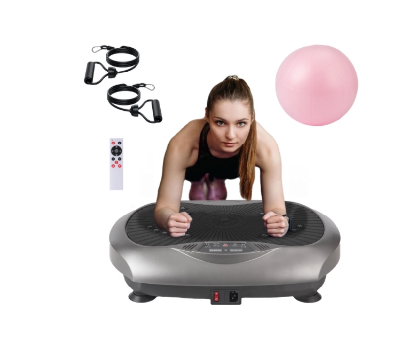 Vibration Plate Exercise Machine  Full Body Vibrating Platform Training Equipment for Home Fitness