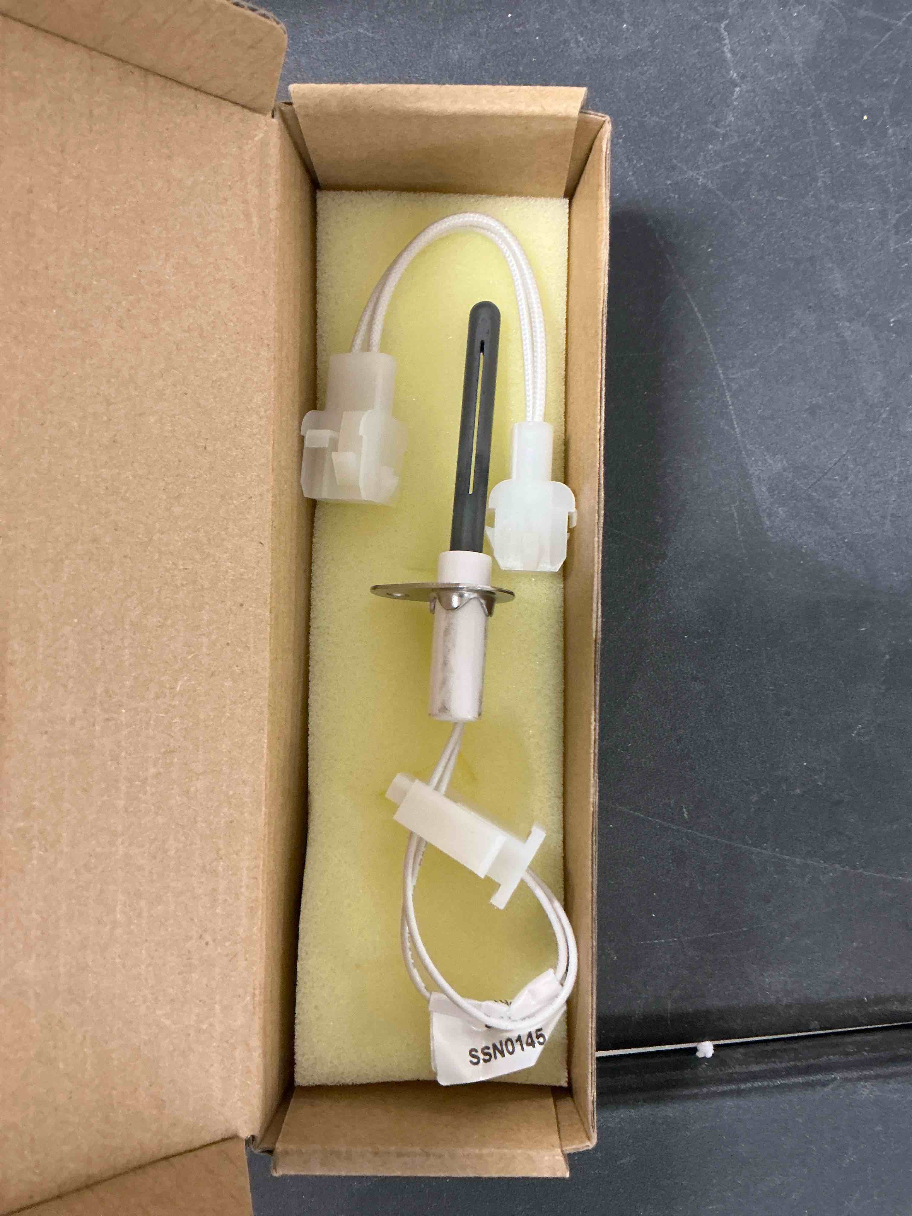 Condition photo showing New/Like New for 80 Volt Silicon Nitride Igniter? IGN00145 Furnace Ignitors For Furnace Igniters Compatible with Trane IGN145, 768A-815 Hot Surface Ignitor Kit With Mounting Screws -White