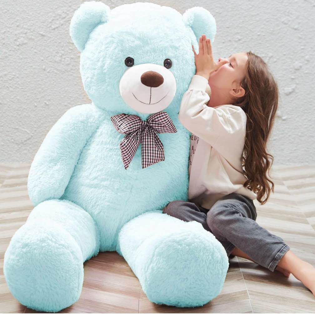 morismos giant teddy bear 4ft stuffed animal plush toy