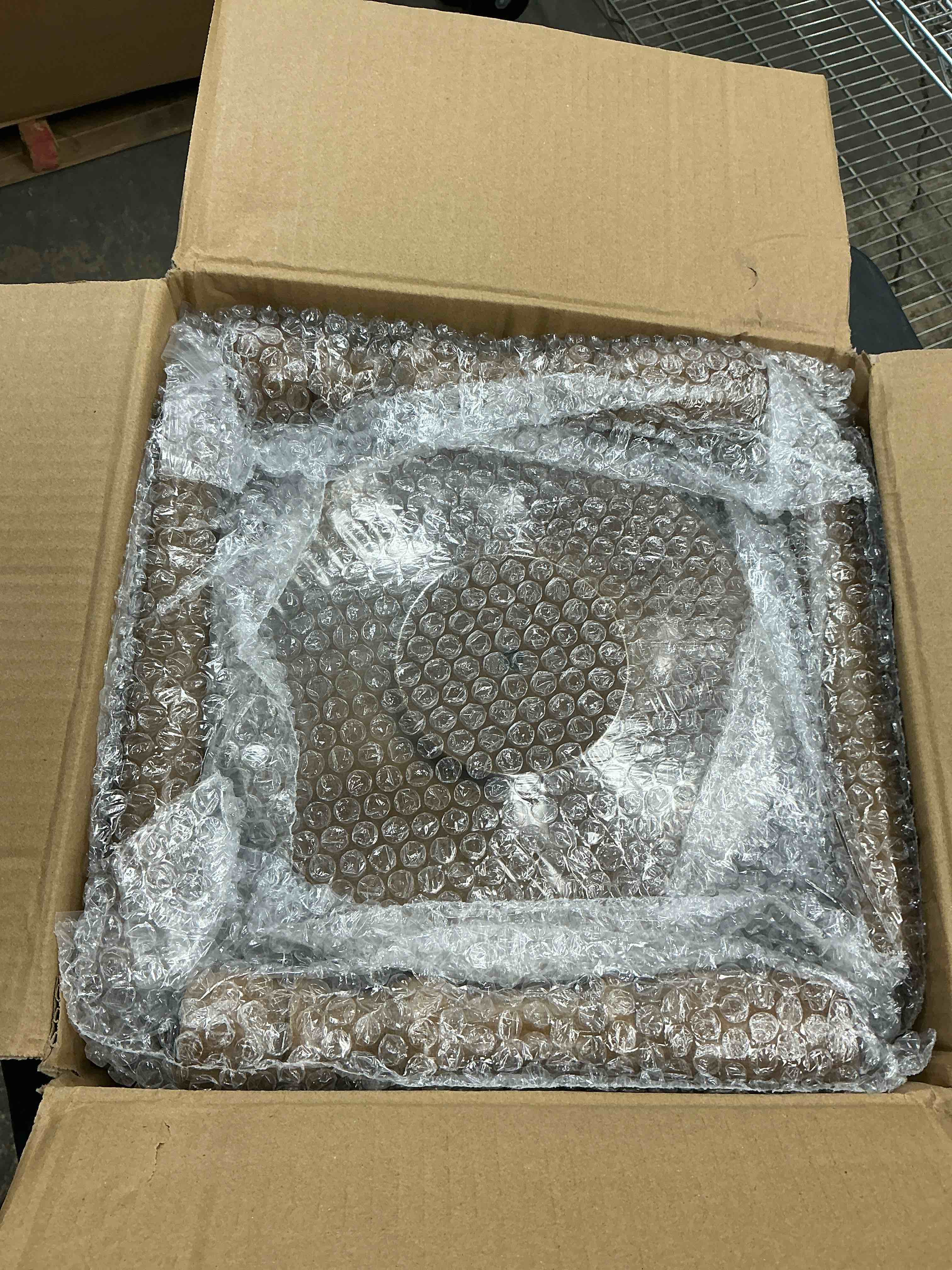 Condition photo showing Good Condition for Small Side Table Living Room, Round Corner Table for Small Spaces Set of 2, Coffee Table with Solid Wood Pedestal Accent for Living Room, Corners, Bedroom, Bean Bag, Sofa Couch 2 Brown