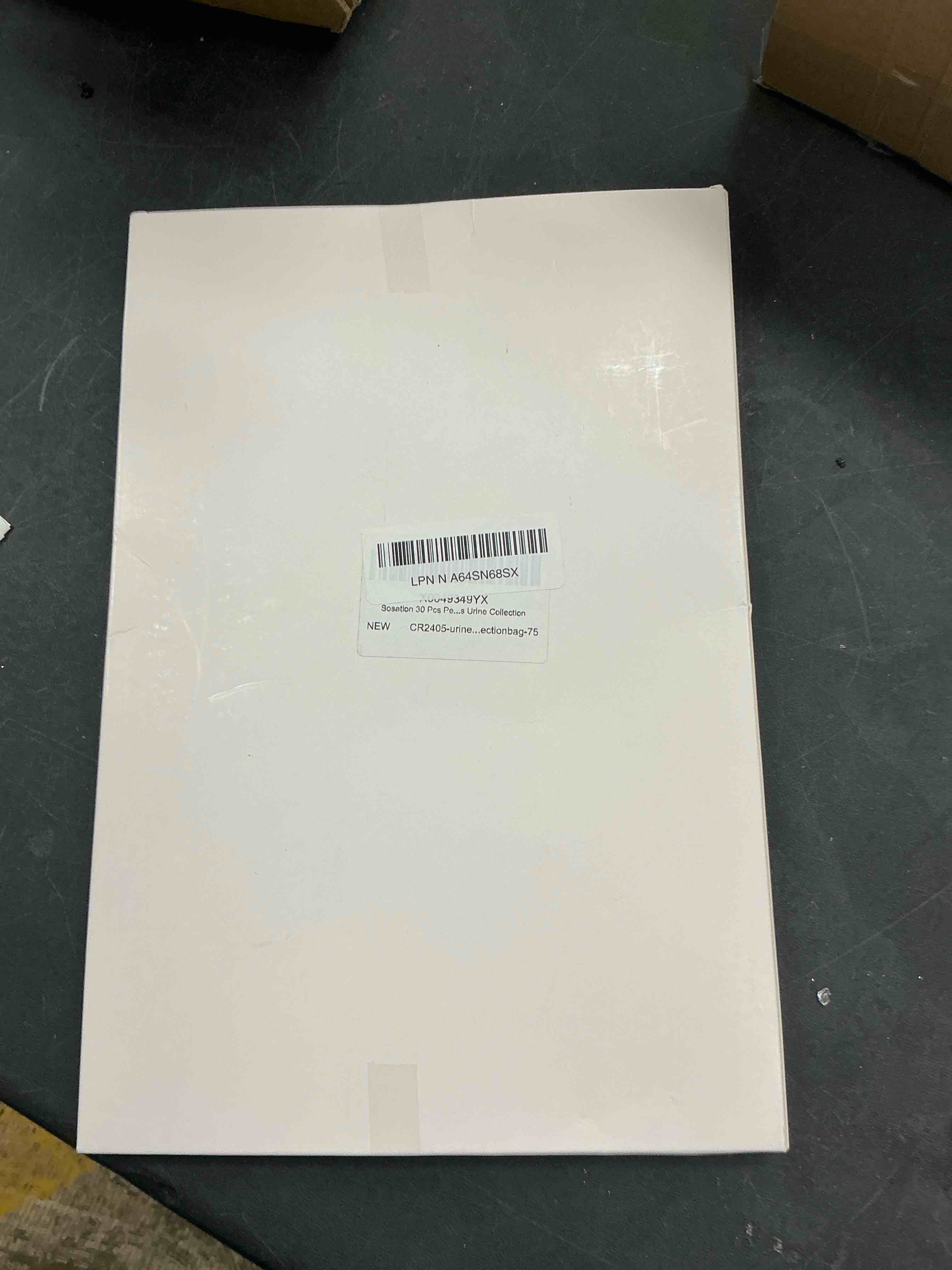 Condition photo showing New/Like New for 30 Pcs Pediatric Urine Bag Collectors, Clear Urine Catcher Pouch Adhesive Surface, 100ml Spill Proof Infant Urine Collection Bags - Ideal Disposable Pediatric Urine Collectors