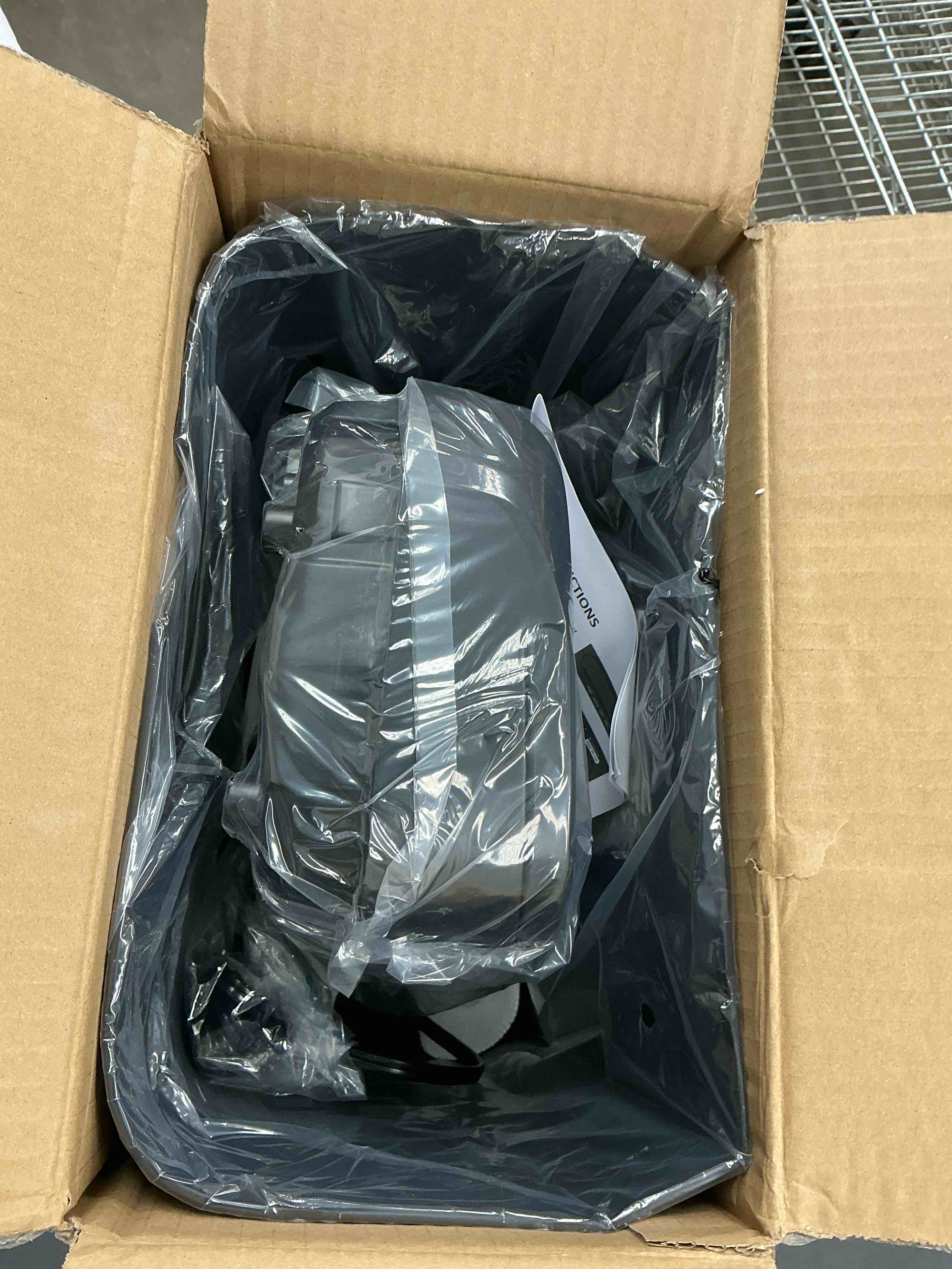 Condition photo showing New/Like New for Bonsaii 6-Sheet Micro-Cut Paper Shredder, P-4 High-Security for Home & Small Office Use, Shreds Credit Cards/Staples/Clips, 3.4 Gallons Transparent Window Wastebasket, Black (C234-A) Black Microcut