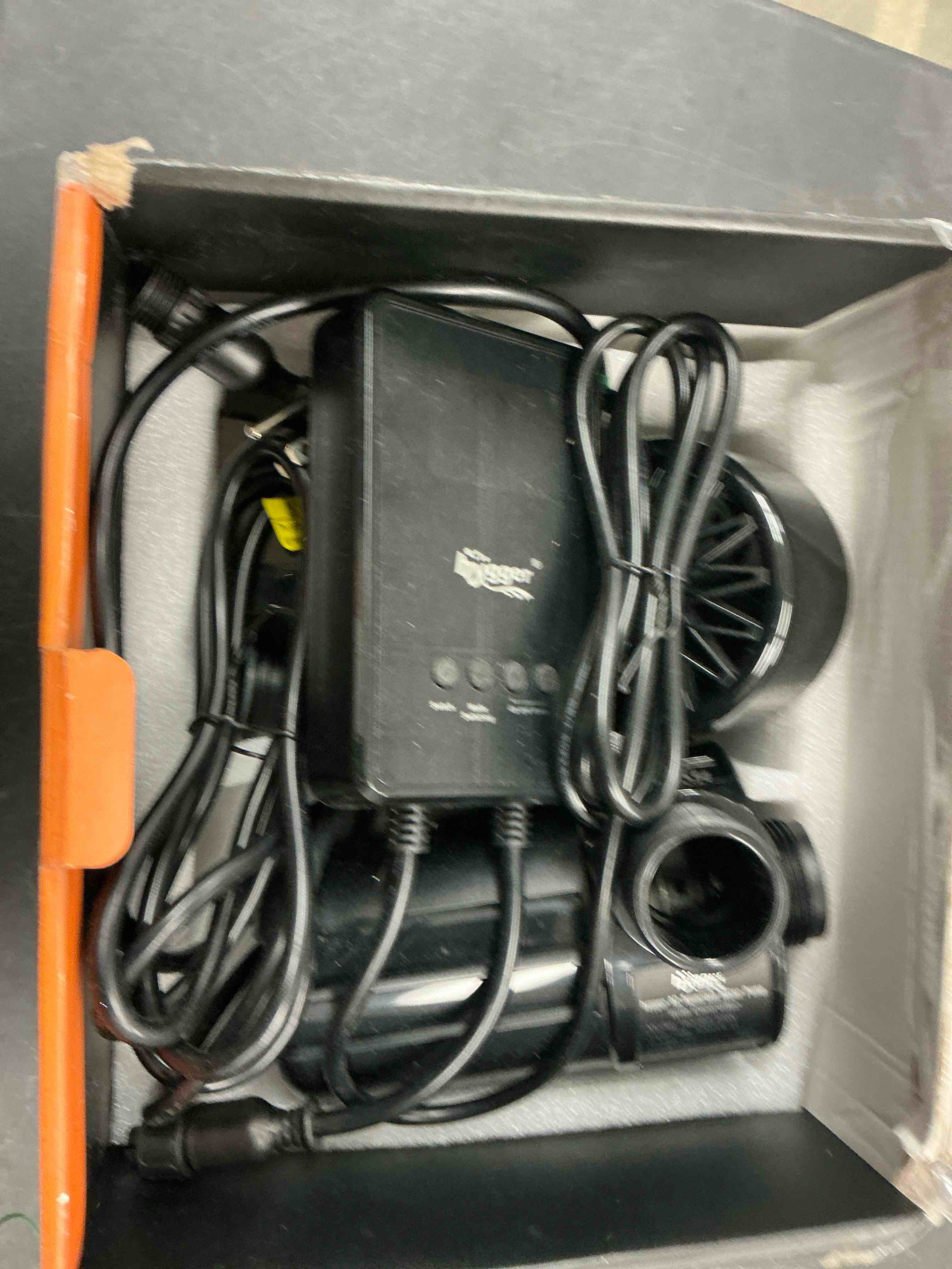 Condition photo showing Good Condition for hygger 15W-100W Water Pump with Controller (Up to 3430GPH), Submersible/Inline Return Pump with Adjustable Mode/Flow, 2 Fountain Pump with 2 Inlet Cover and 3 Nozzles, for Fish Tank, Pond, Aquarium 3170GPH-85W