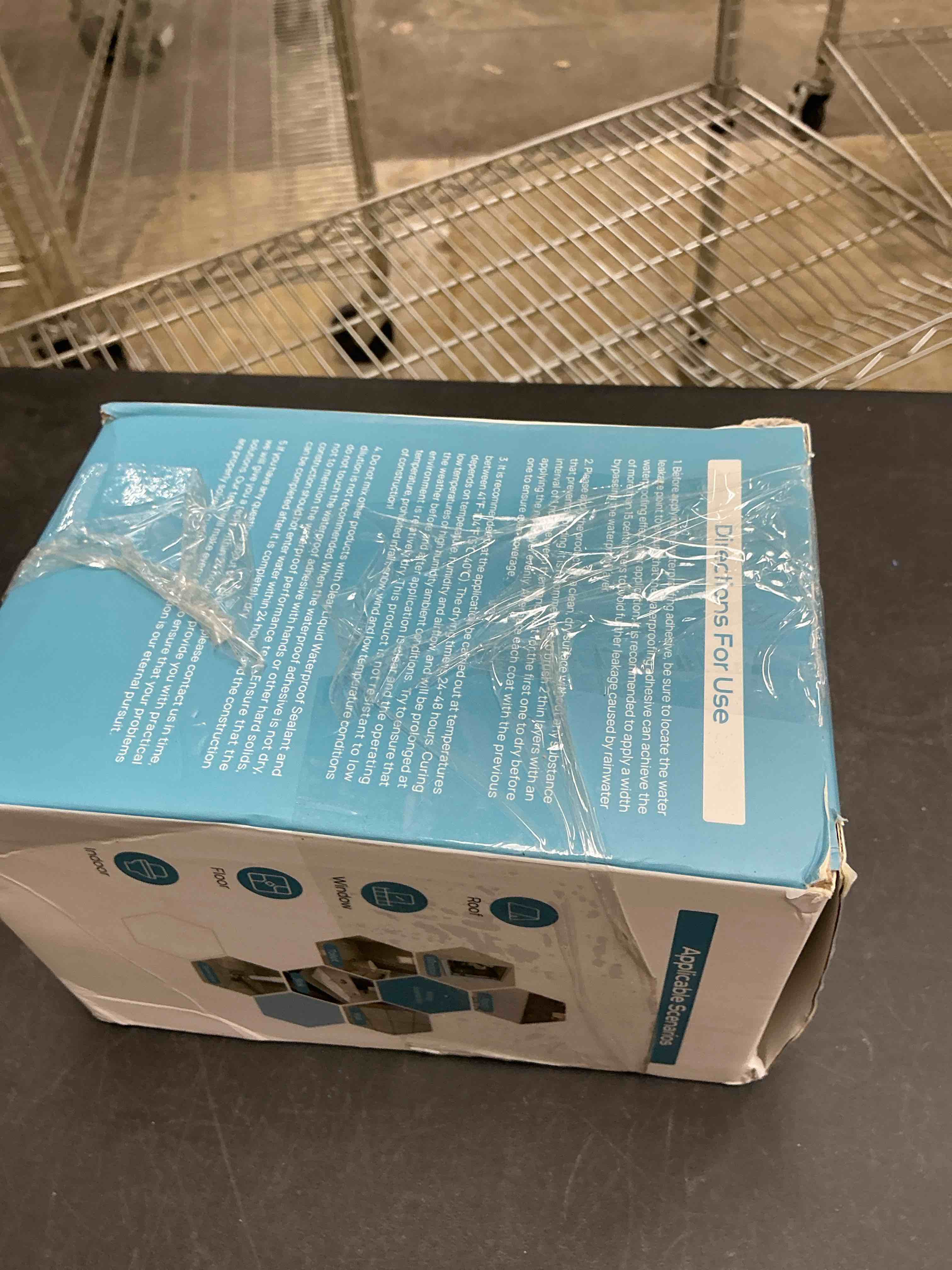 Condition photo showing New/Like New for Invisible Waterproof Sealant, Water- Based, Clear Waterproof Coating, Transparent Glue Anti-Leakage Agent for roof & Walls, Indoor and Outdoor Liquid Paint Adhesive (32 floz)