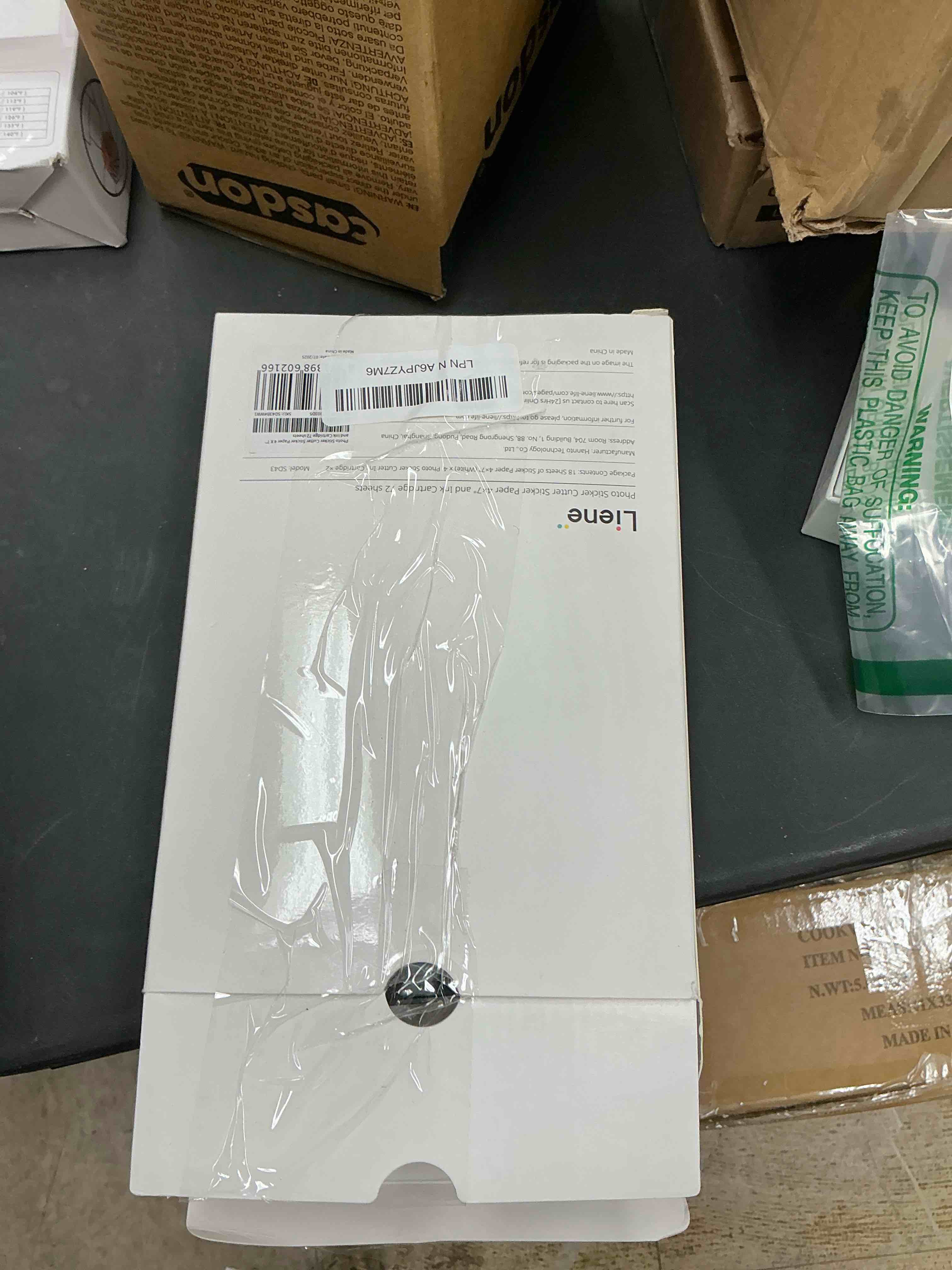 Condition photo showing Good Condition for Liene Sticker Paper & Cartridge (Enhanced Adhesion Version) - 2 Ink Cartridge Refills & 72 Sheets 4x7" Photo Paper, Dye Sublimation Waterproof, Compatible with Liene PixCut S1