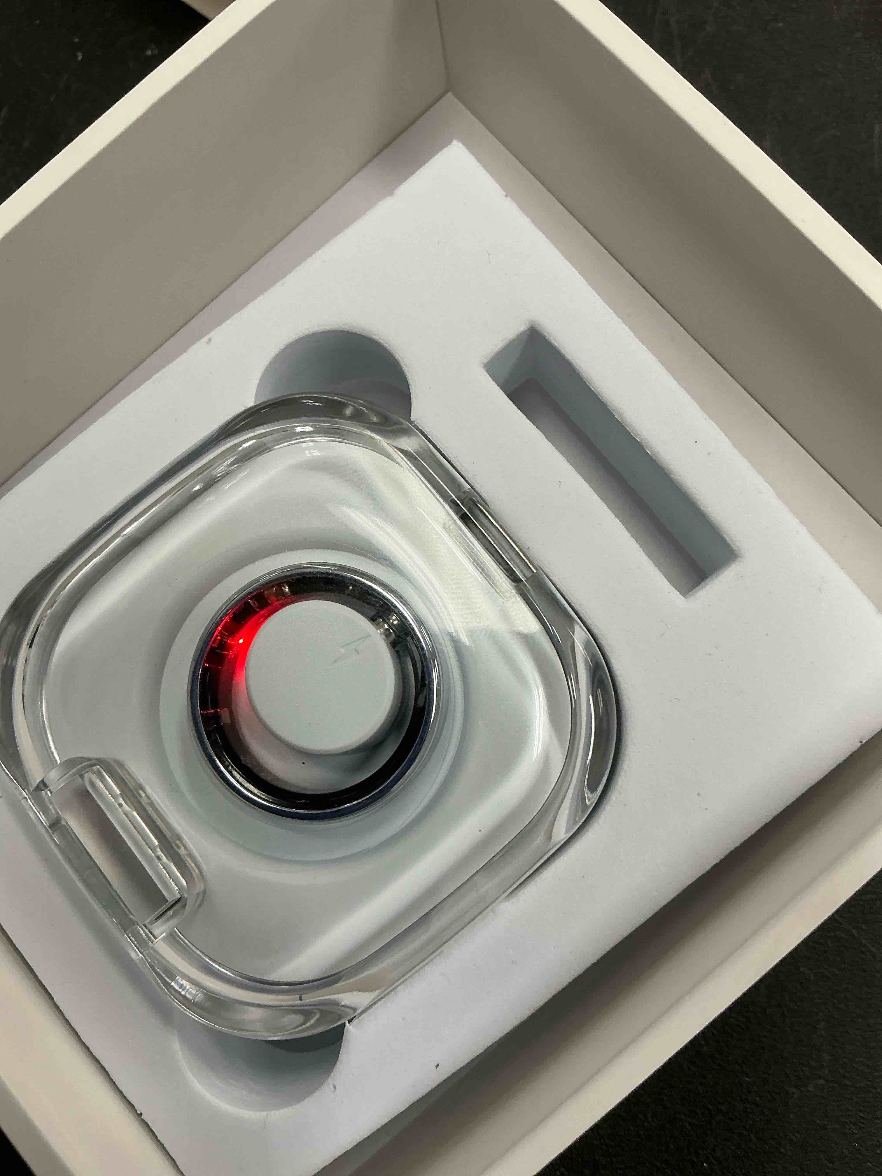 Condition photo showing Good Condition for Smart Ring Fitness Tracker Ring for Men and Women - Health Heart Rate Ring with Activity Tracker, Sleep Monitor and Oximeter, No Subscription Fee, Remote Photography, IP68 Waterproof (Silver, 9 # )