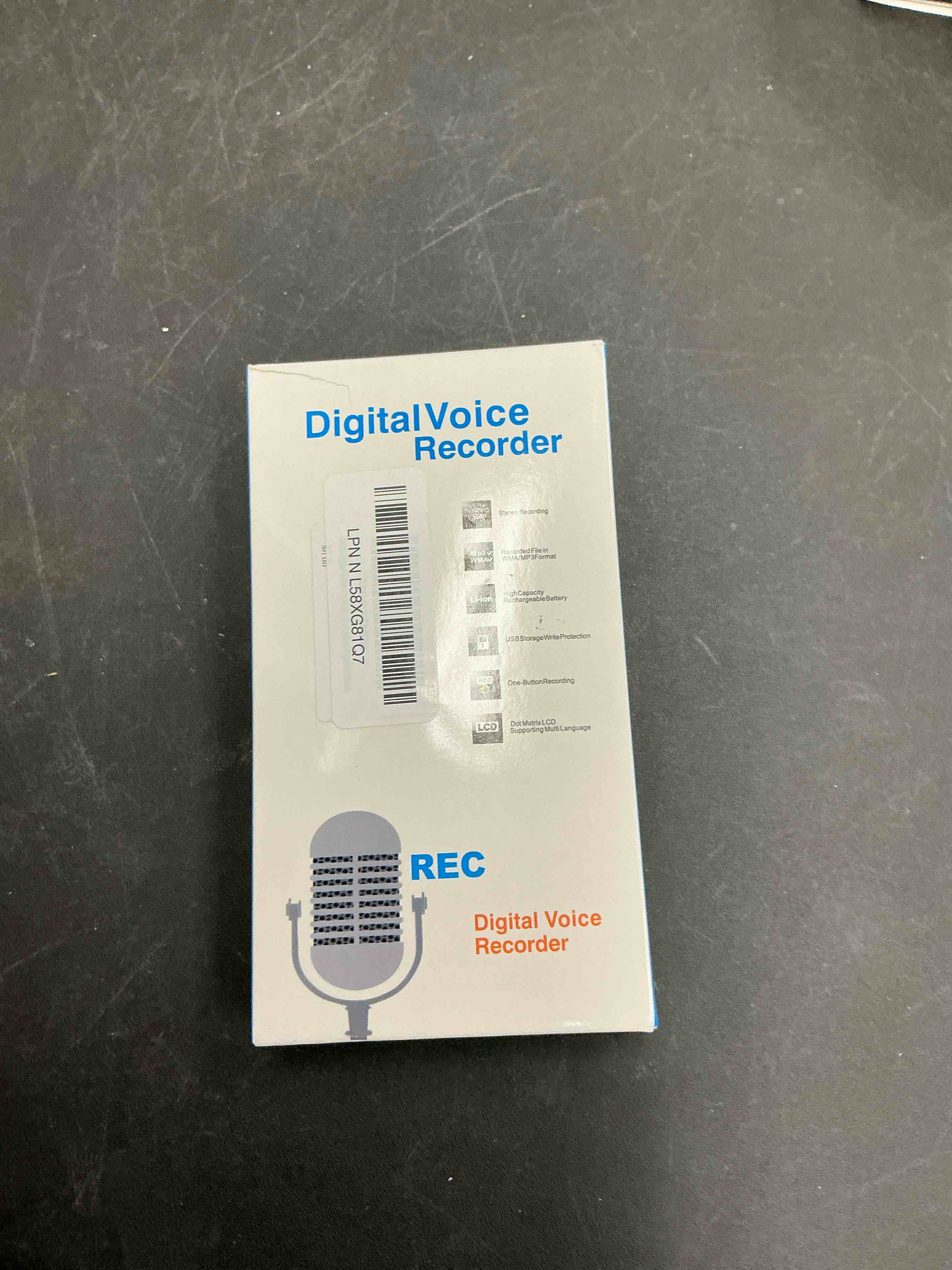 Condition photo showing New/Like New for 64GB Digital Voice Recorder - Xelarvex Voice Activated Recorder AI-Intelligent Noise Reduction, 4800 Hours Recording Device, Audio Recorder for Lectures/Meetings/Interviews
