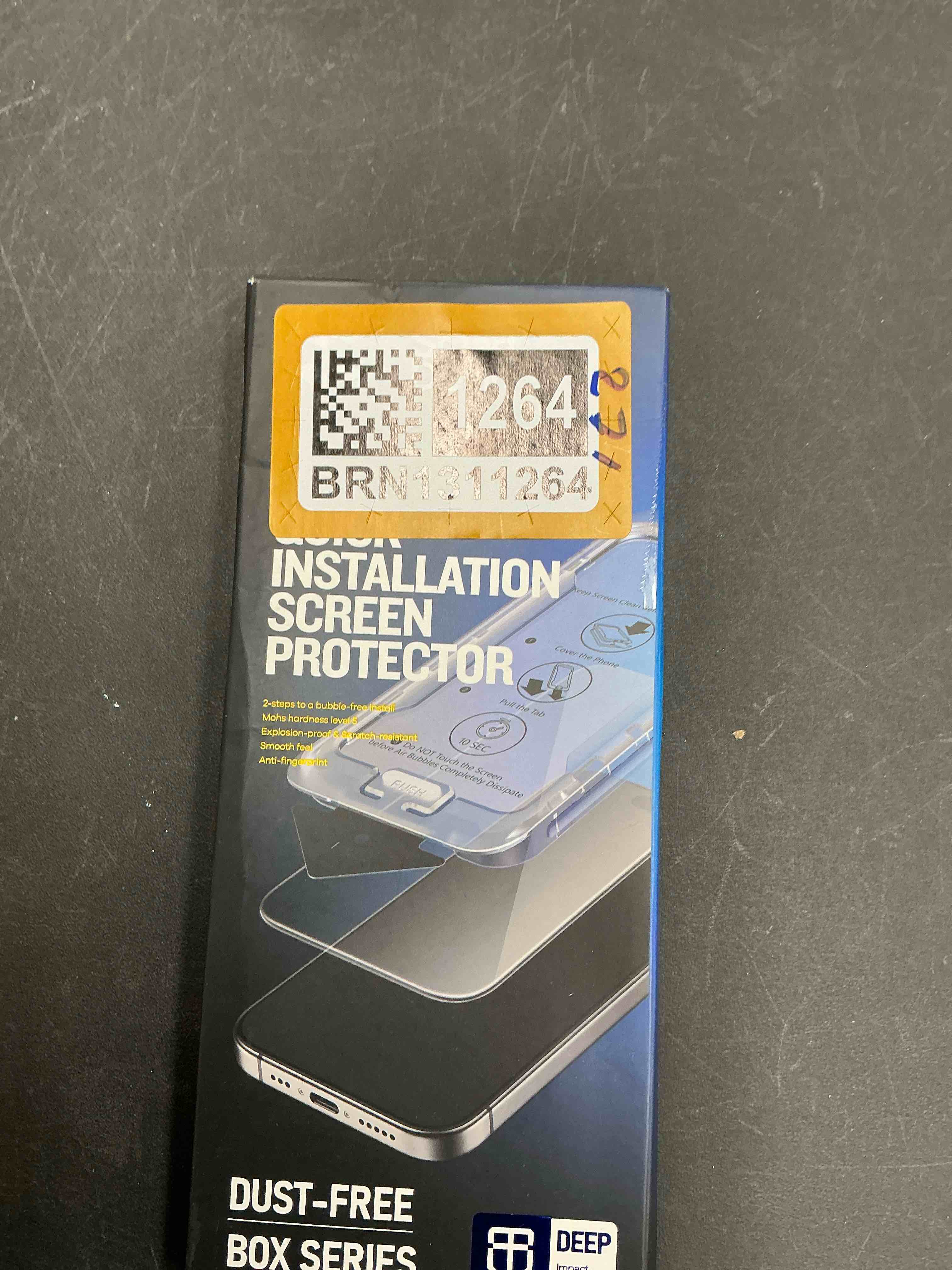 Condition photo showing Good Condition for SMARTDEVIL 3 Pack for iPhone 16e/iPhone 14/iPhone 13 Pro/iPhone 13 Screen Protector, 9H Hardness Military Grade Shatterproof, HD Clear Tempered Glass, Auto Dust-Elimination, Bubble Free, Easy Install iPhone 16e/14/13 Pro/13 Clear