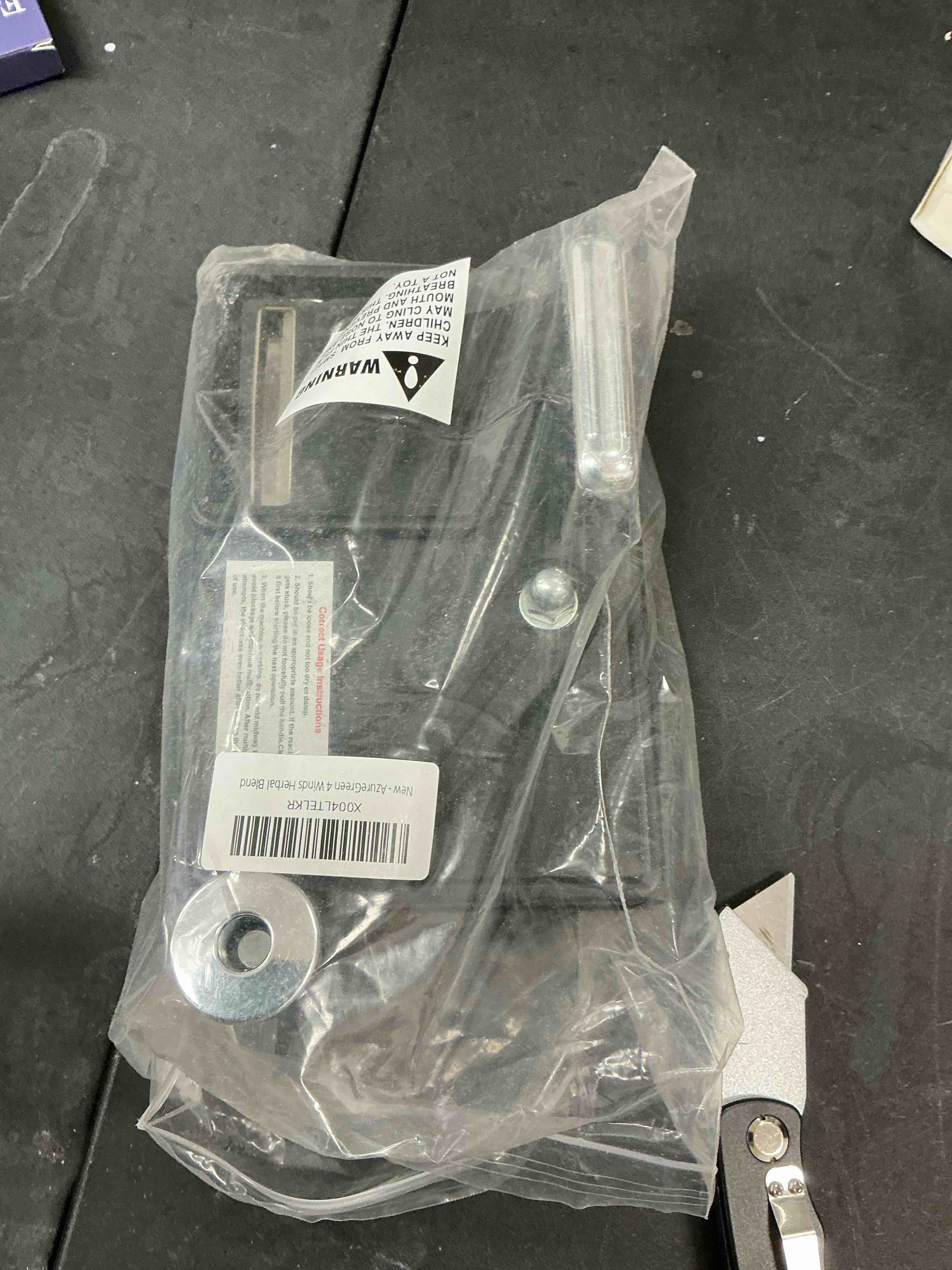 Condition photo showing As Is for Cigarette Rolling Machine, with Groove Plate, 8 inch Dual-Track Upgrade Cigarette Machine, Suitable for 8.0 MM Diameter Size Cigarette Paper Tube,Black 8.15 x 5.55 x 2.55 in