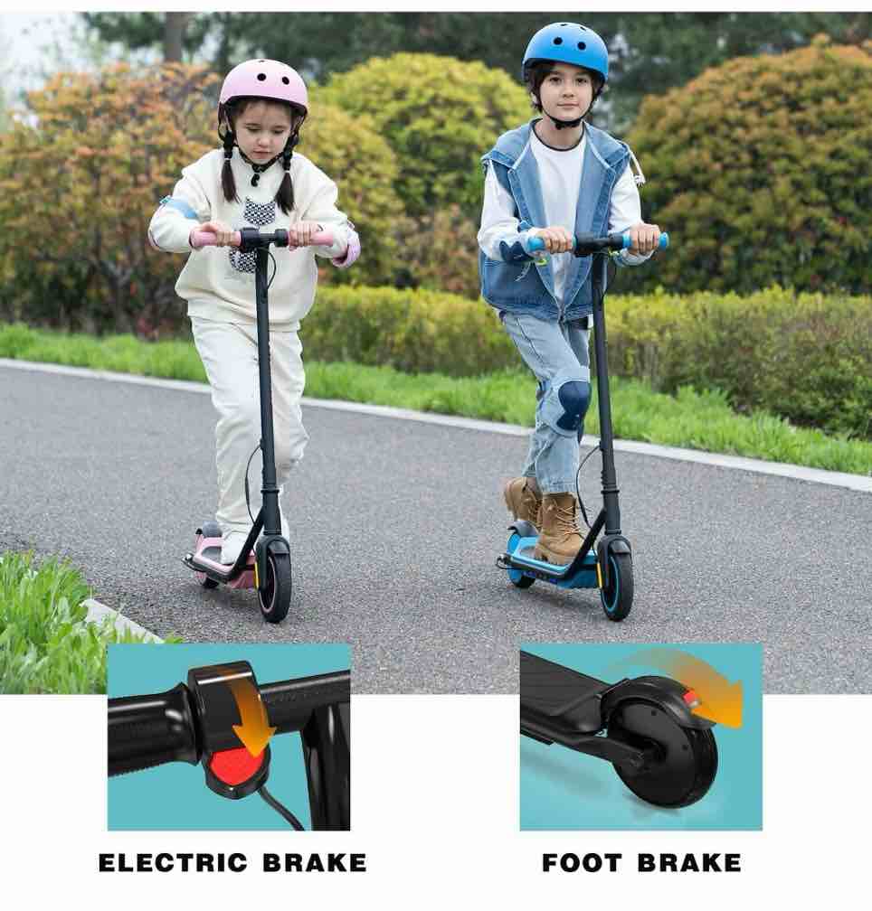 Condition photo showing Good Condition for HOVERMAX Kids Electric Scooter - Ages 6-12, 10mph, 9.3mi Range w/ 7-Color Lights & 7" Tires