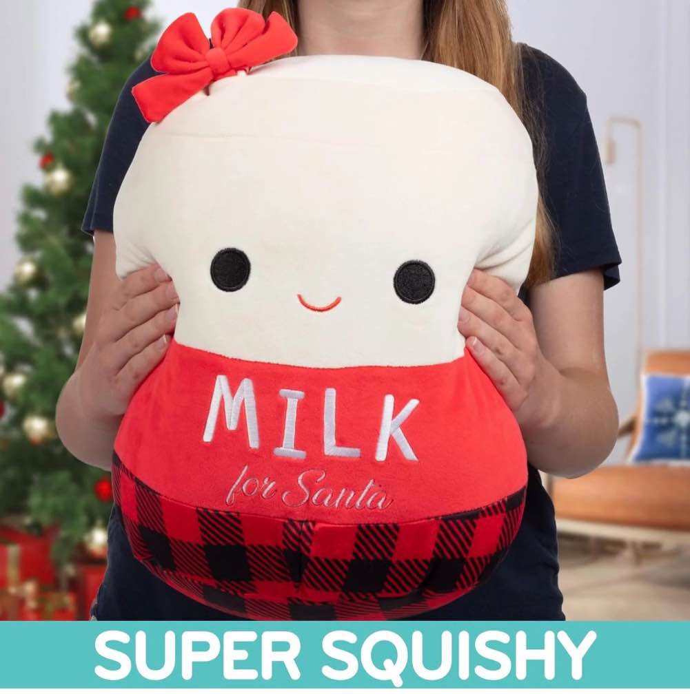Condition photo showing New/Like New for Squishmallows Large 14-Inch Alten The Milk Carton- Official Jazwares Plush - Collectible Soft & Squishy Stuffed Animal Toy- 2026 Limited Edition - Gift for Kids, Girls & Boys
