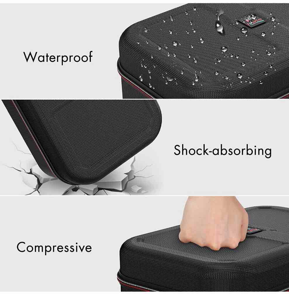 Condition photo showing New/Like New for HEYSTOP Carrying Storage Case for Nintendo Switch/Switch OLED Model?Portable Hard Shell Protective Storage Switch Case for Nintendo Switch Console & Accessories  Black