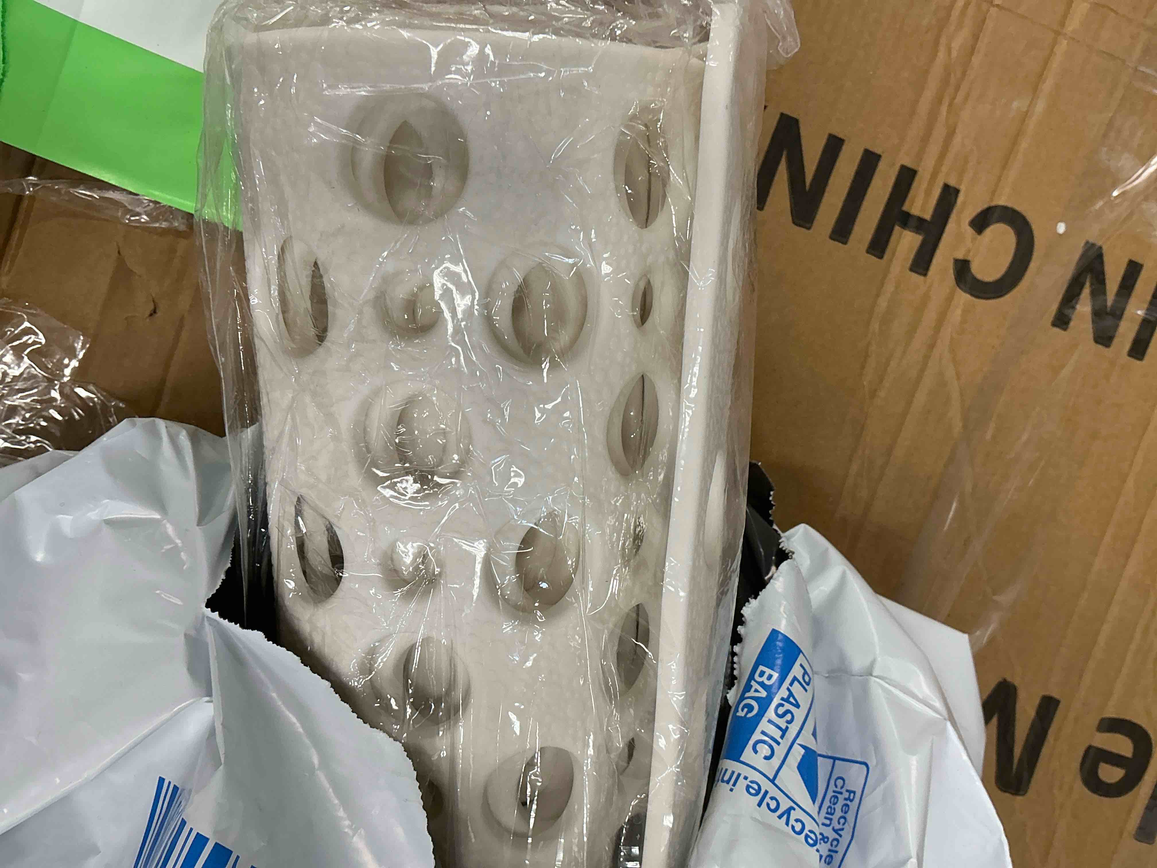 Condition photo showing Good Condition for OTHWAY Large Shower Mat, 47x32 TPE Anti Slip Shower Mat, Heavy Bath Mats for Shower with Drain Holes Suction Cups, Shower Stall Mat for Bathroom, No Odor Shower Grip Mat for Elderly (White)