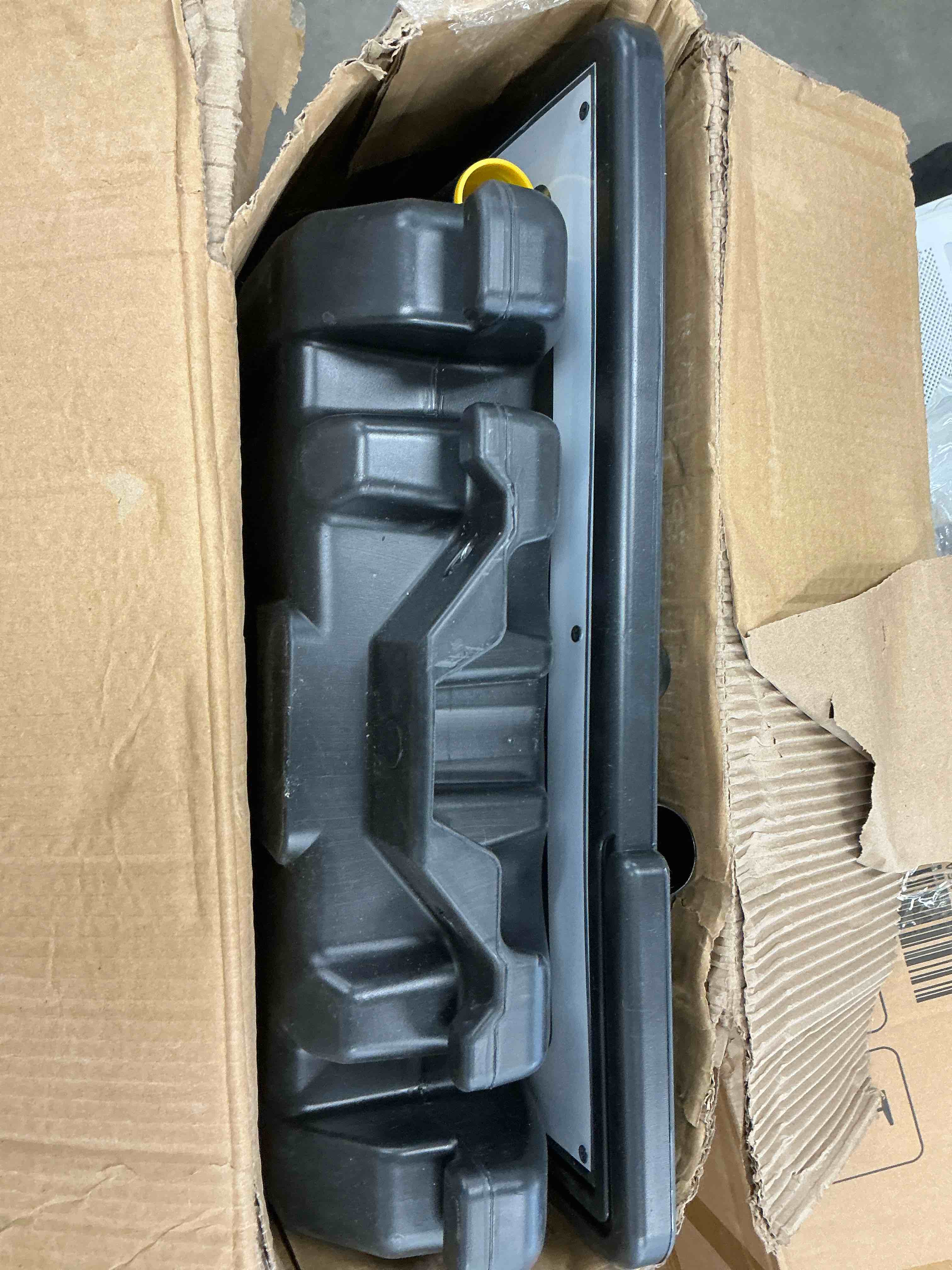 Condition photo showing Good Condition for Ktaxon 33 In. Portable Basketball Hoop Stand  6.5-8 ft Adjustable Basketball Goal System  with PVC Backboard Indoor/Outdoor