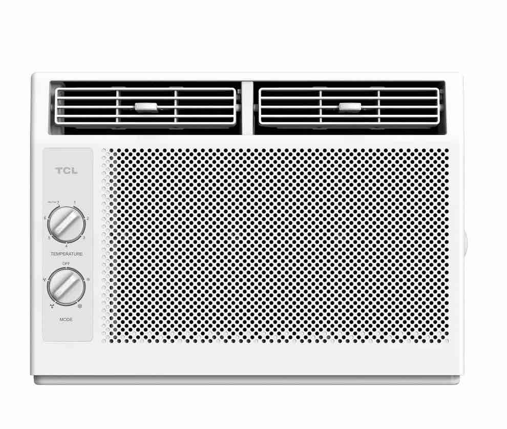 TCL 5 000 BTU Mechanical Window Air Conditioner  White  W5WM-3