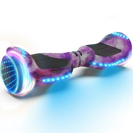 Mosta Electric Hoverboard with New Version Bluetooth Hover Board Chrome and Design Color Self-Balance Electric Scooter