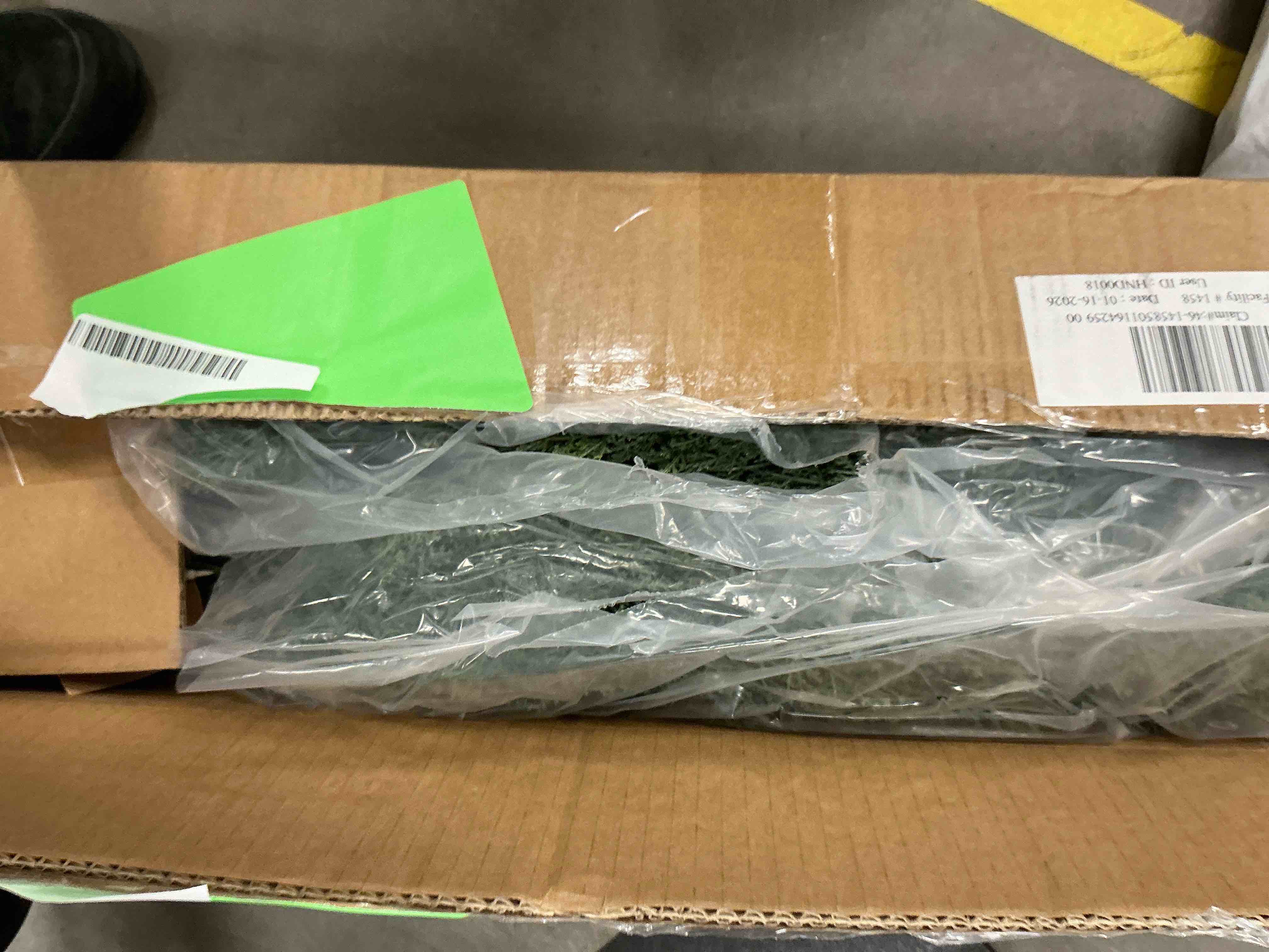 Condition photo showing New/Like New for Artificial Cedar Tree 2 Pack 3 ft Outdoor Artificial Topiary Cedar Plants Fake Tree UV Rated Potted Plants for Porch Decor Faux Pine Tree for Perfect Housewarming Gift