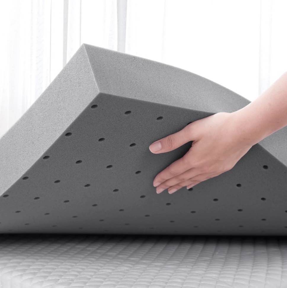 BDEUS 3 Inch Mattress Topper, Cooling Gel Memory Foam Mattress Topper, Bed Topper, Soft, Full Size