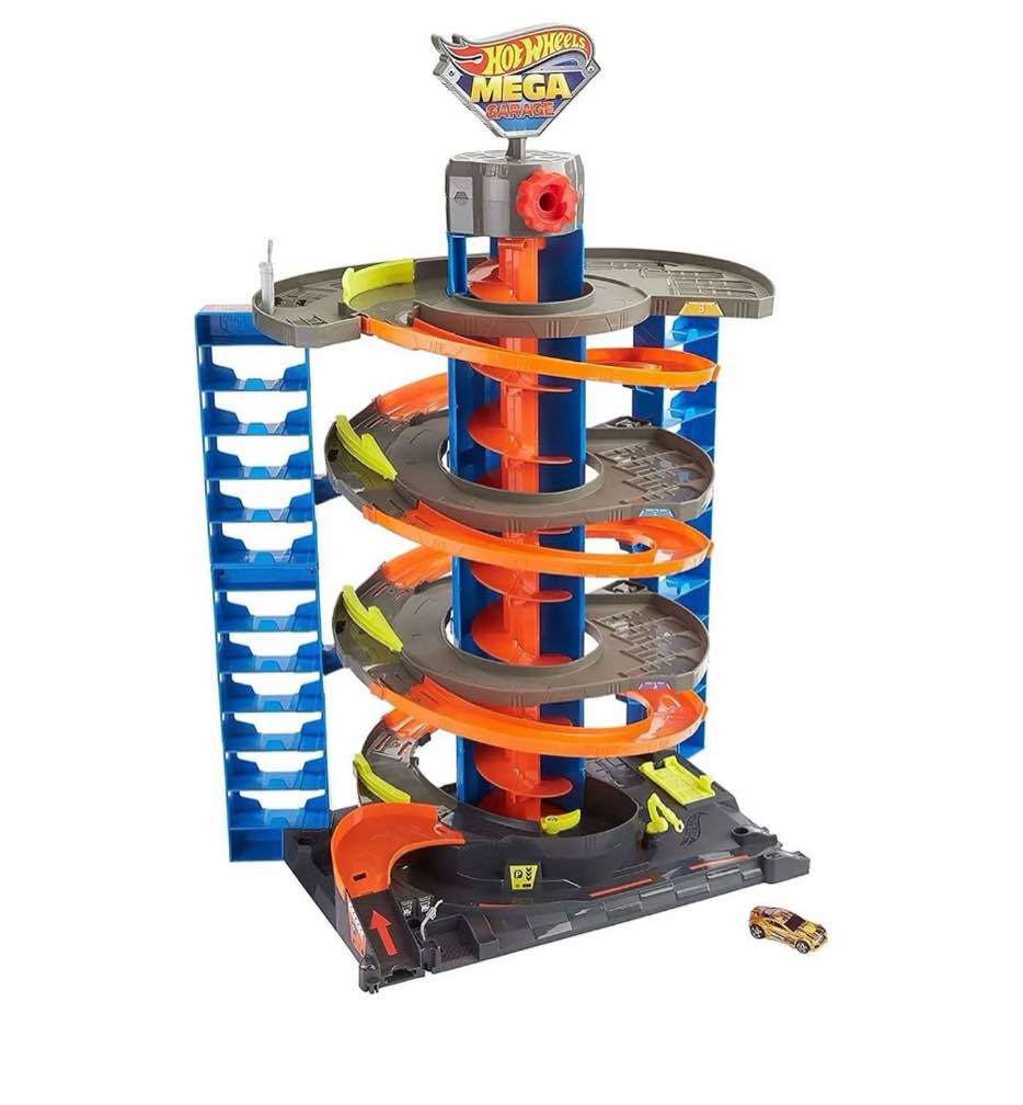 ?Hot Wheels City Mega Garage Playset