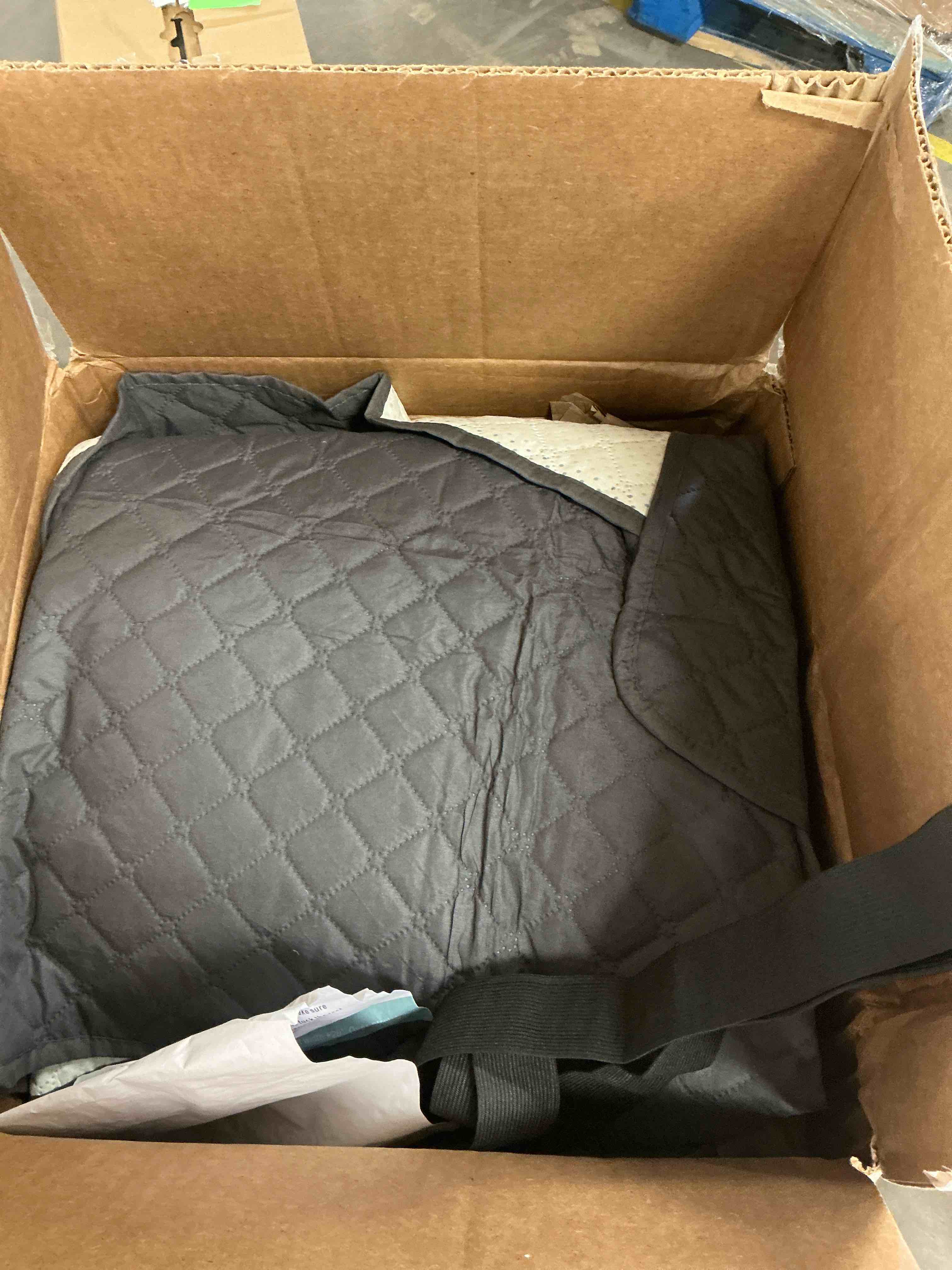 Condition photo showing Good Condition for Sanmadrola 100% Waterproof Sofa Cover Anti Slip Couch Cover Machine Washable Slipcover Leakproof Furniture Protector for Dogs Kids Pets  Black Gray  Loveseat