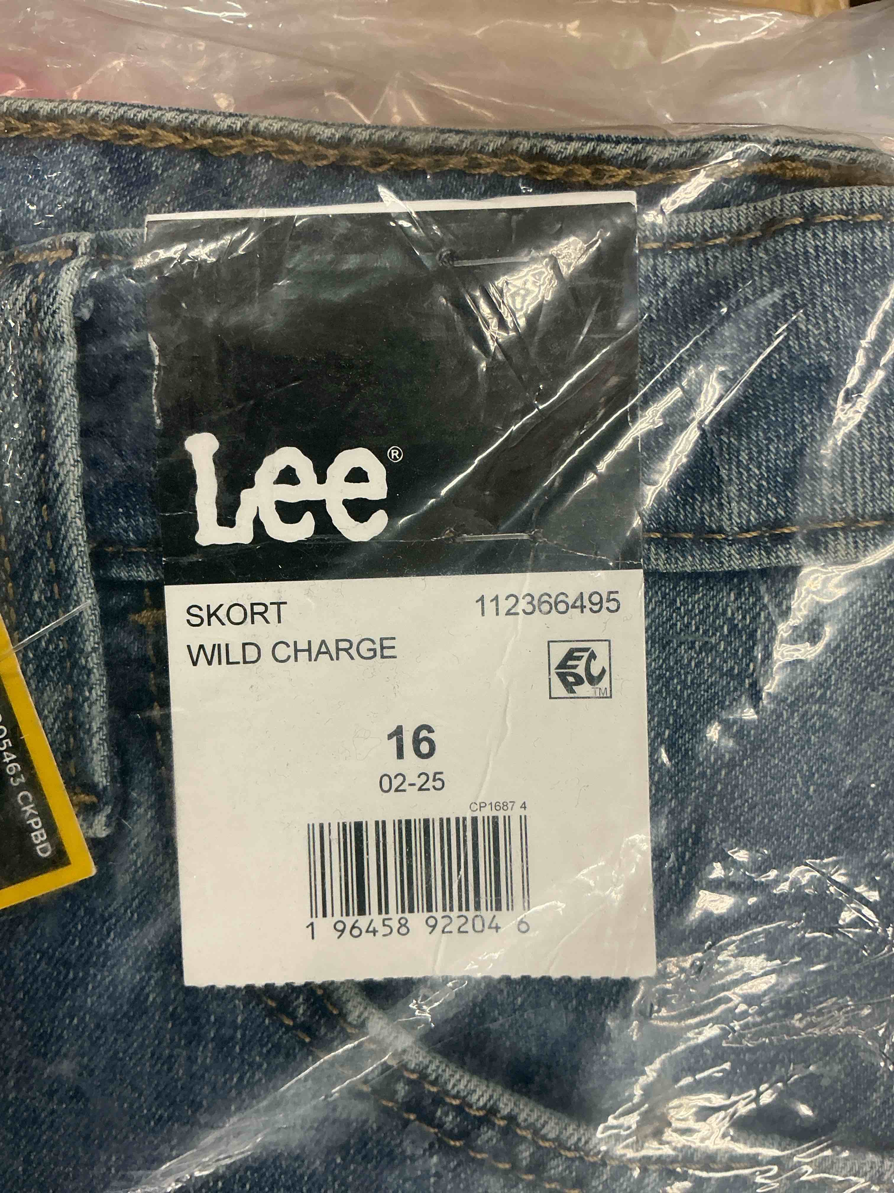 Condition photo showing New/Like New for Lee® Women s Mid Rise Skort  Sizes 16 
