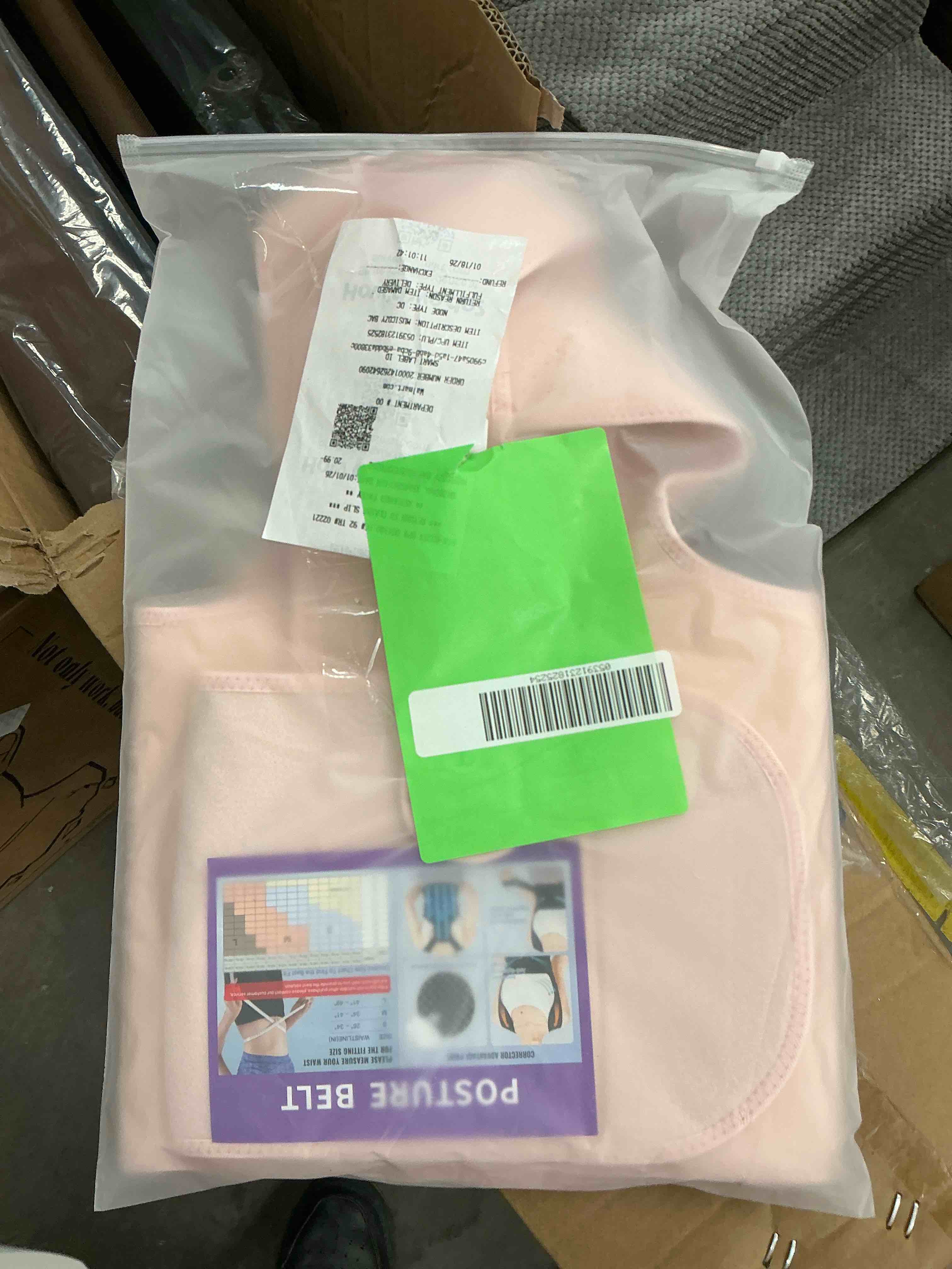Condition photo showing Good Condition for MUSICOZY Back Brace Posture Corrector for Women, Back Straightener Posture Corrector, Scoliosis and Hunchback Correction, Back Pain, Spine Corrector, Support, Adjustable Posture Trainer,Pink Large