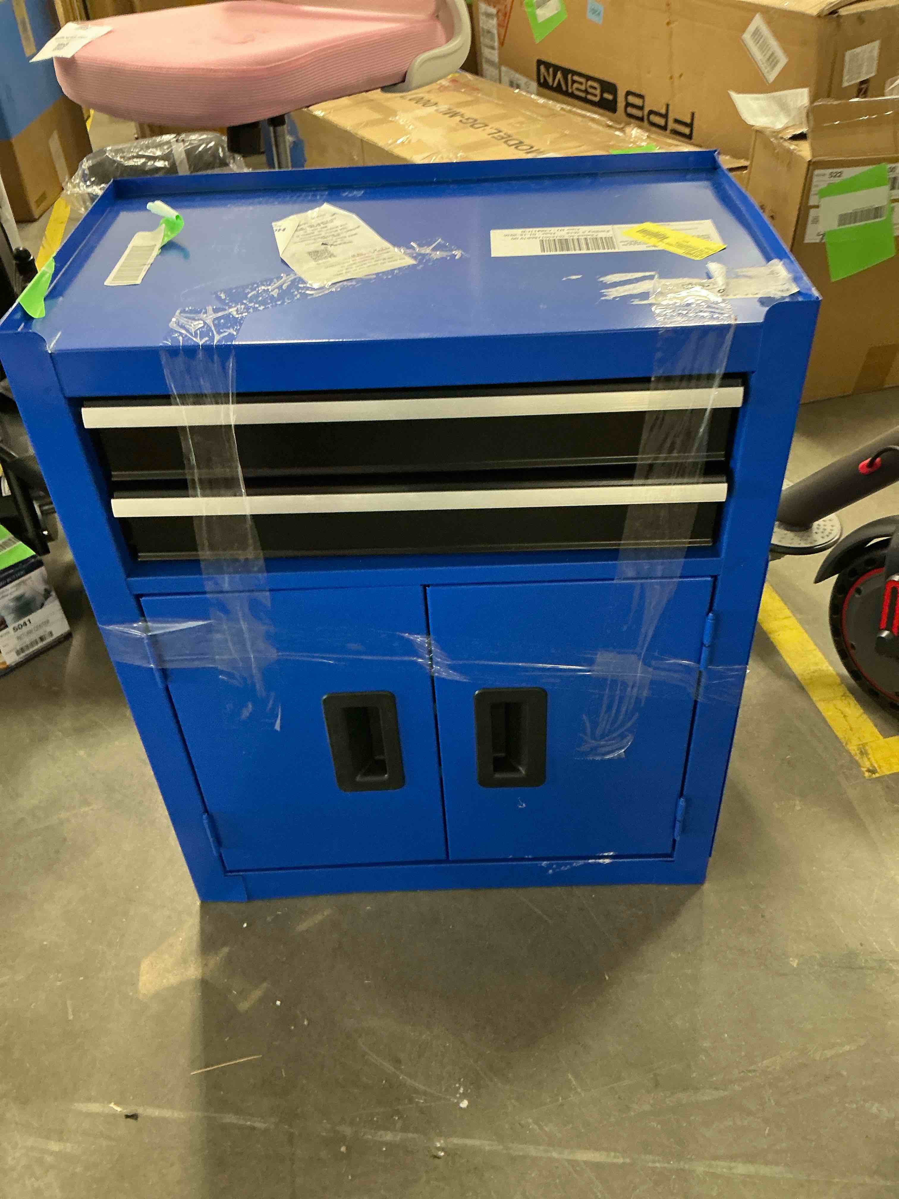 Condition photo showing Good Condition for WORKPRO 20 inch 5-Drawer Rolling Tool Chest, Sliding Metal Drawer Rolling Tool Storage Cabinet, Removable Toolbox Organizer for Workshop, Garage