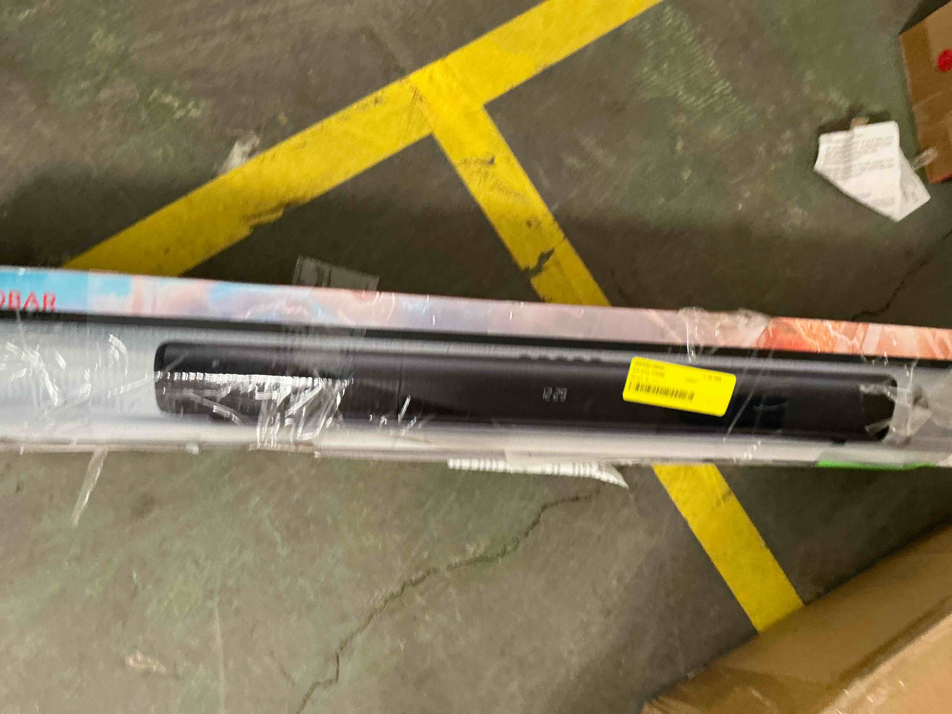 Condition photo showing Good Condition for Sound Bar for TV, 60W Soundbar TV Speakers, 2.1 ch Home Theater with Subwoofer Boost, 3 Equalizer Modes, Soundbar for TV/PC/Gaming/Projectors, Bluetooth, OPT, COX, USB & AUX Wall Mountable