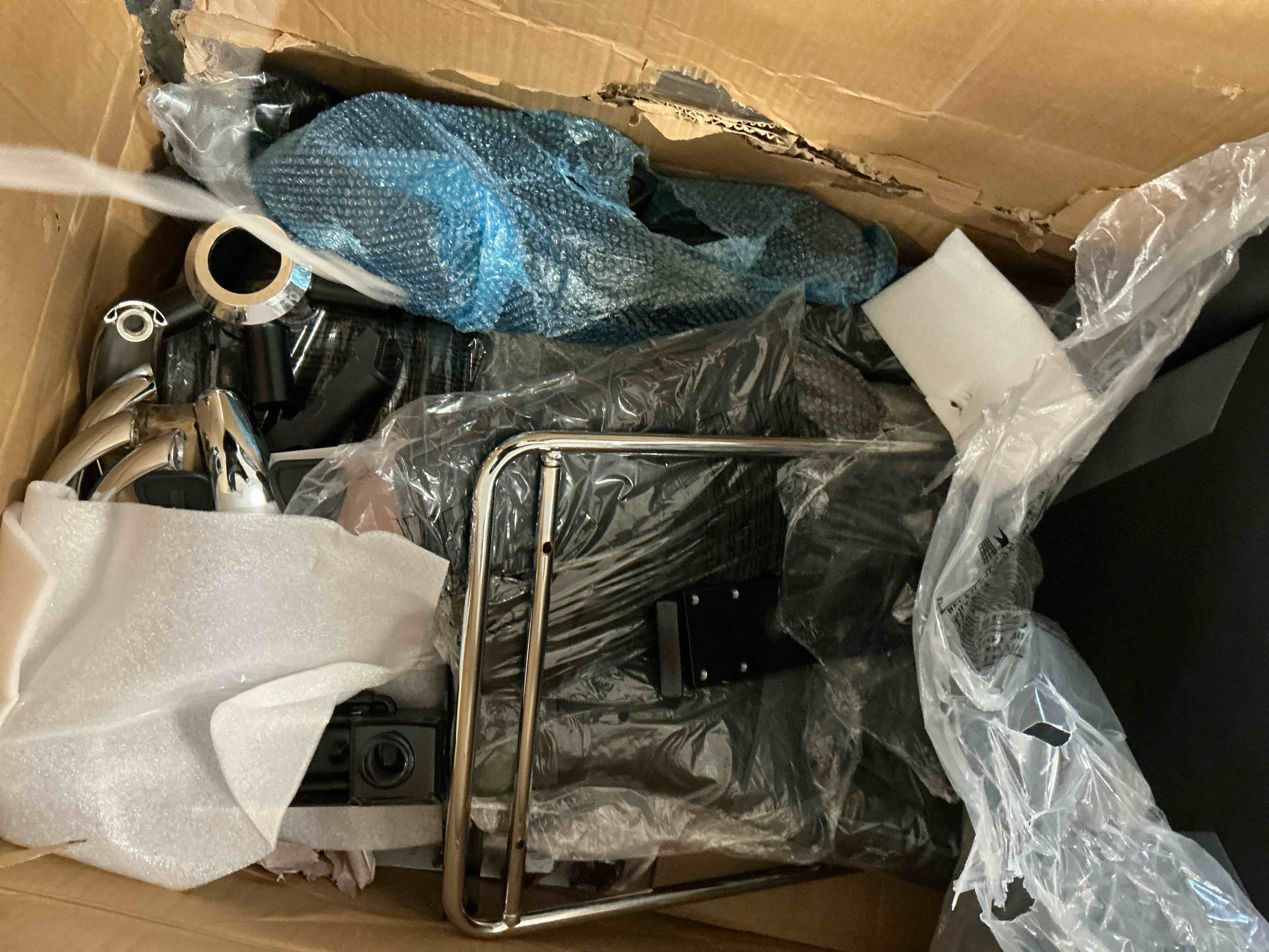 Condition photo showing Good Condition for EDX Ergonomic Gaming Chair High Back Office Chair with Lumbar Support and Adjustable Armrests Swivel Racing Chair, Black and Gray