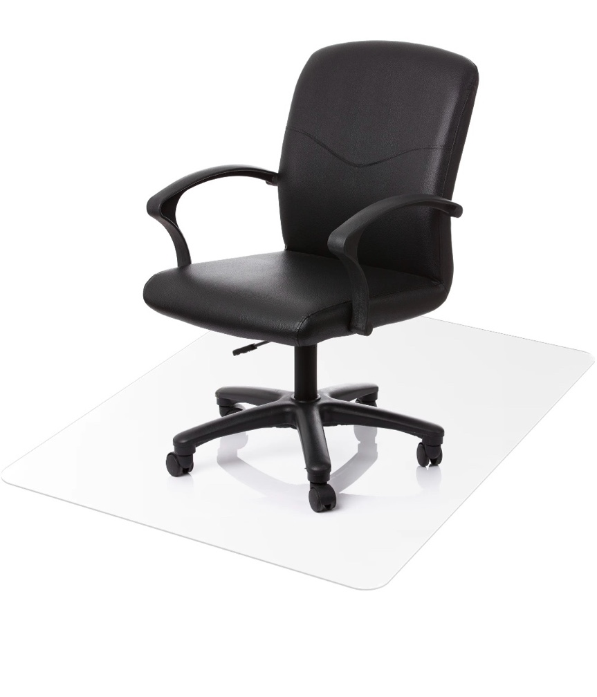 pvc clear office chair mat for hardwood floor,36"x48"clear mat for desk chair/table.as table pad&table cover