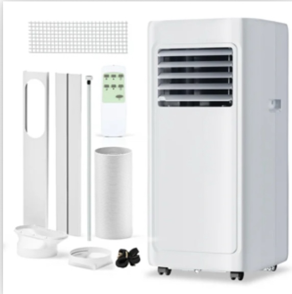 Simzlife Portable Air Conditioner 8000 BTU , Dehumidifier, Fan,Cool, 3 in 1 AC with Remote Control