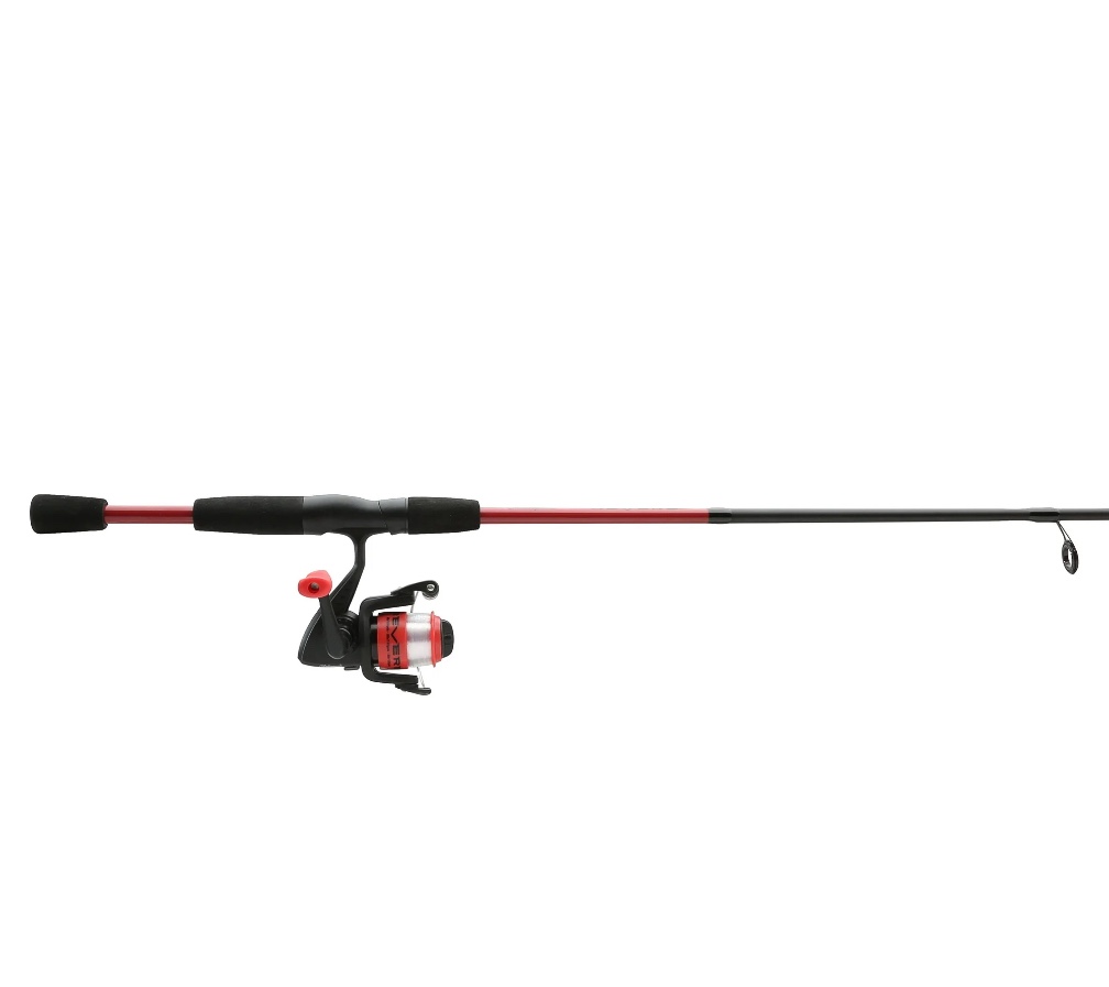 Shakespeare Reverb Spinning Combo, 5'6" Medium Fishing Rod, 30 Size Reel