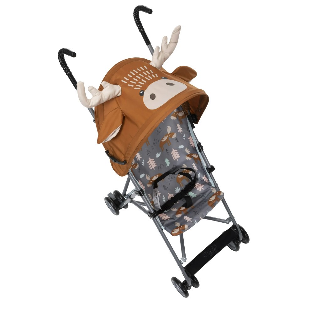 Cosco Kids Comfort Height Toddler Umbrella Stroller with Canopy, Moose, Toddler, Unisex