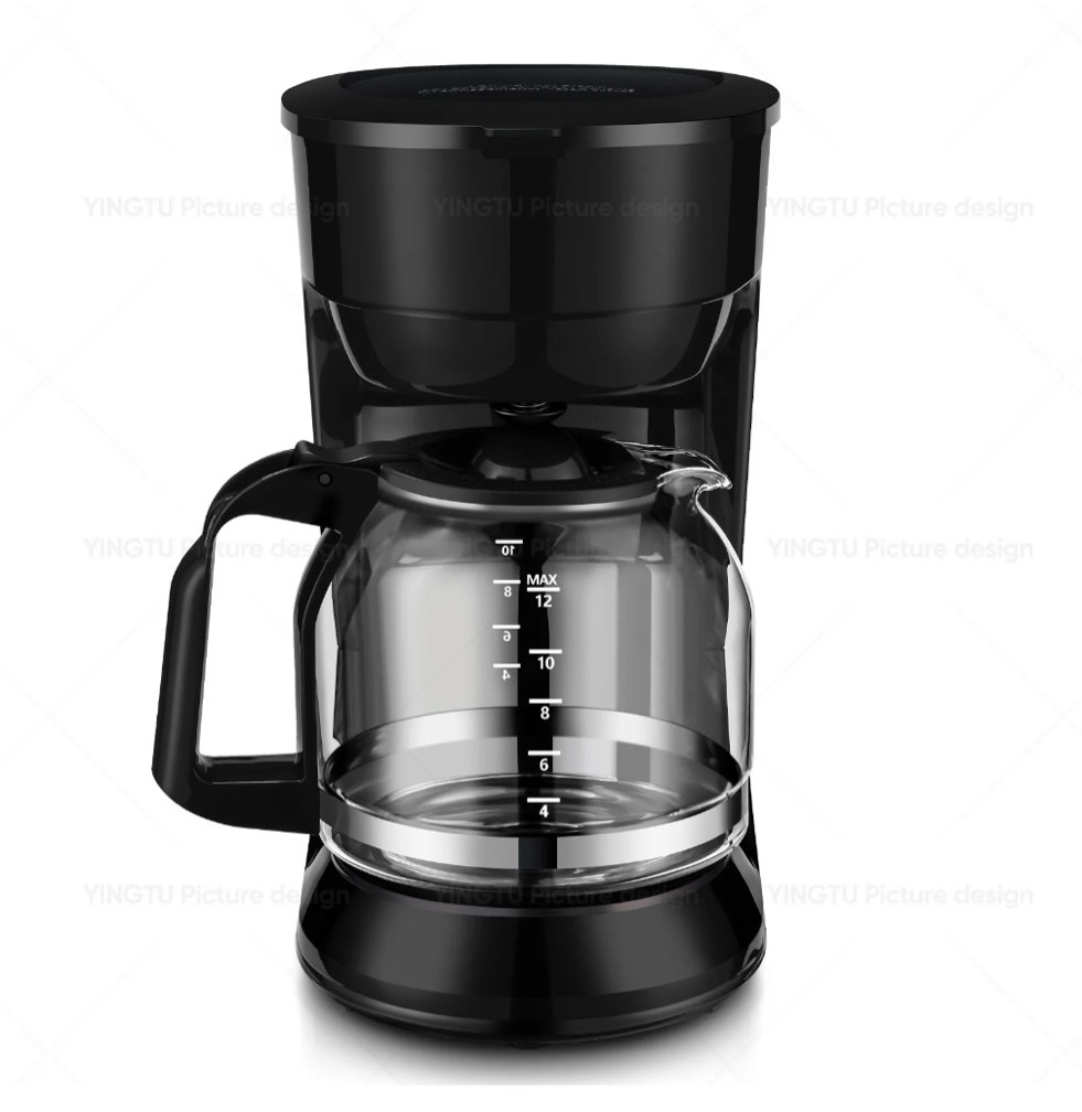 Mainstays Black 12-Cup Drip Coffee Maker