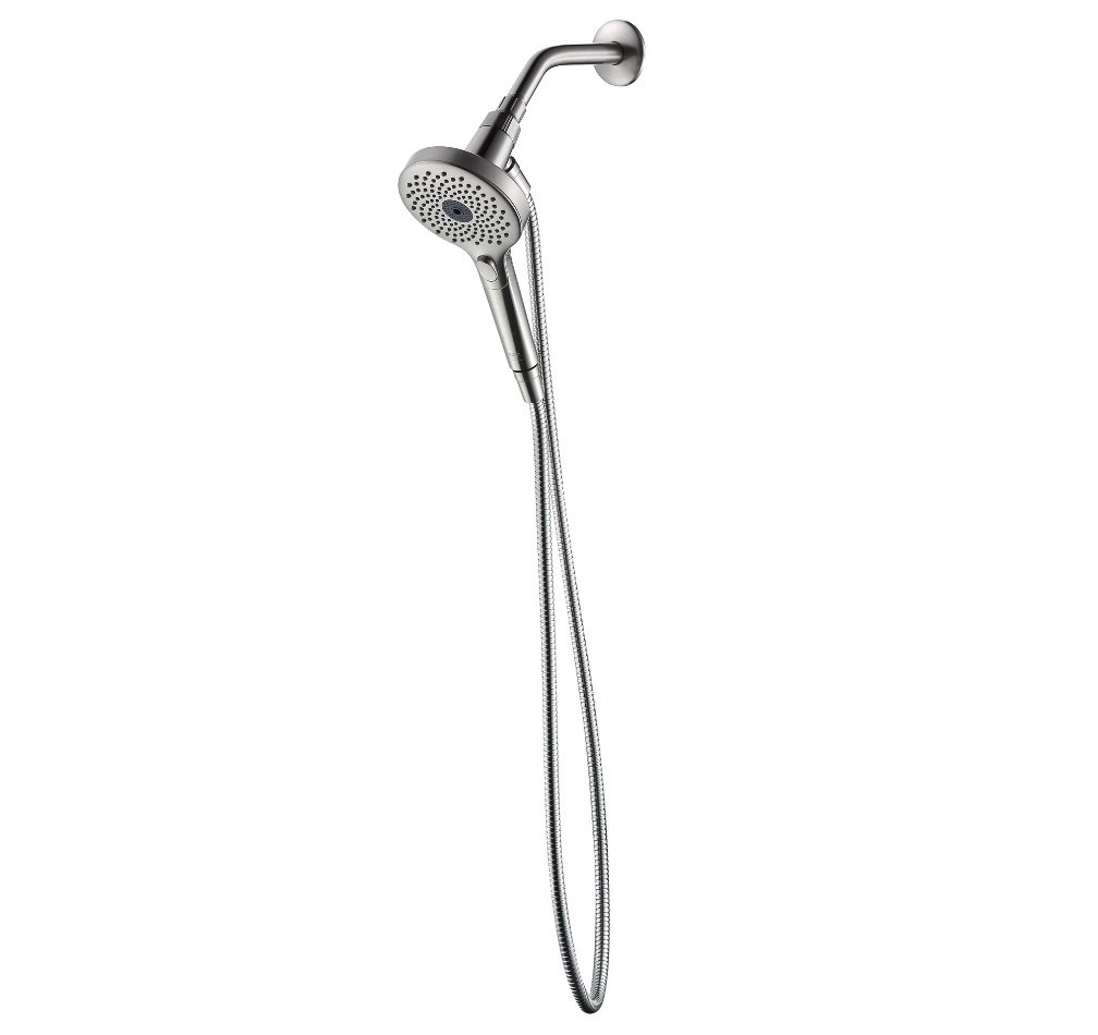 Better Homes & Gardens 3-Setting Handshower with Magnetic Docking in Satin Nickel