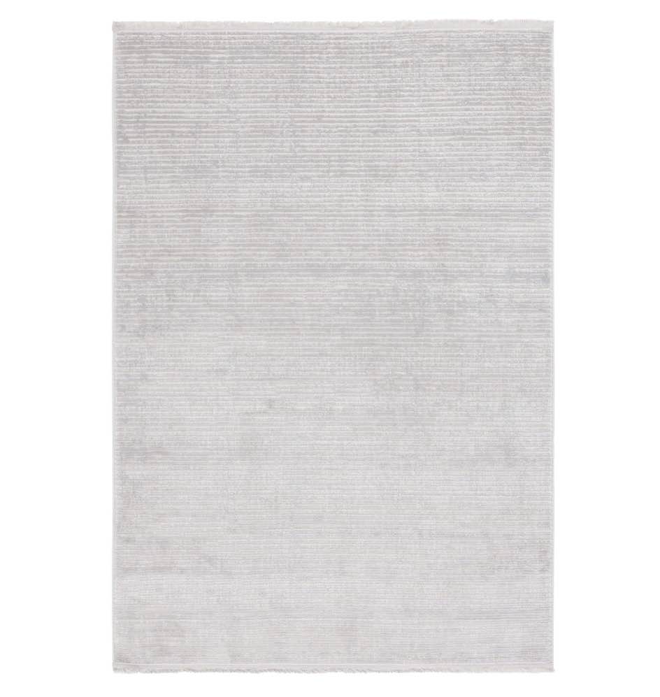 SAFAVIEH Whisper Zoe Solid Area Rug, Beige/Green stripes, 8' x 10'