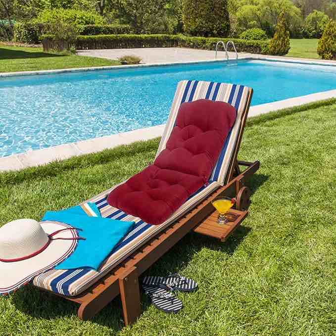 Outdoor Chair Cushions,Patio Furniture Cushions, Swing Bench Mat, Patio Cushion Wicker Chair Cushion Waterproof Foldable Design, Sponge Filled for Outdoor...