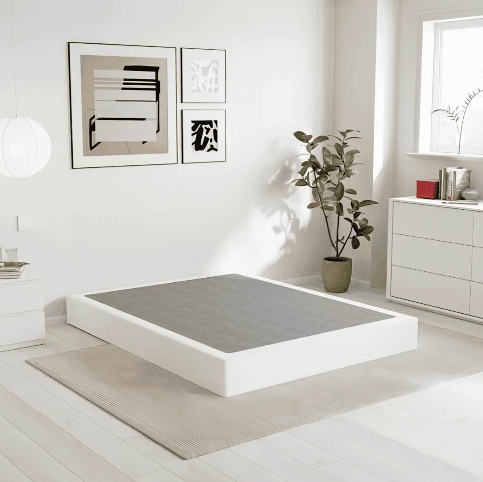 ZIYOO 4 Inch Metal Box Spring, Heavy - Duty Mattress Foundation,Full Size