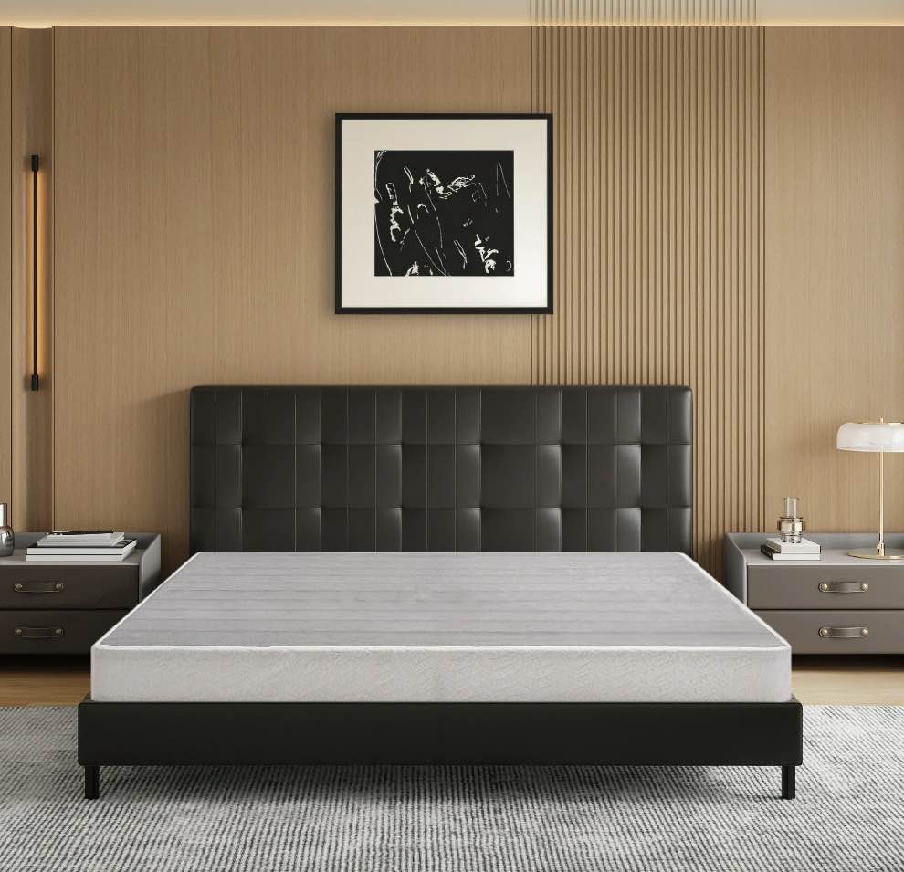   5 inch Queen Size Metal Box Spring, Easy Assembly Mattress Foundation