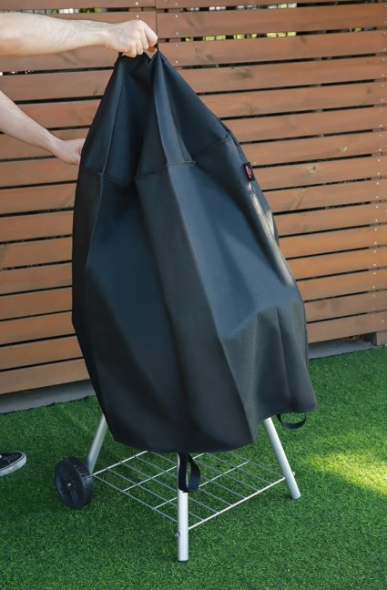 Expert Grill 28 Inch Heavy Duty Charcoal Kettle Grill Cover Black 