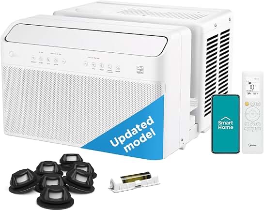 Frigidaire 12 000 BTU U-Shape Inverter Window Room Air Conditioner with Wi-Fi