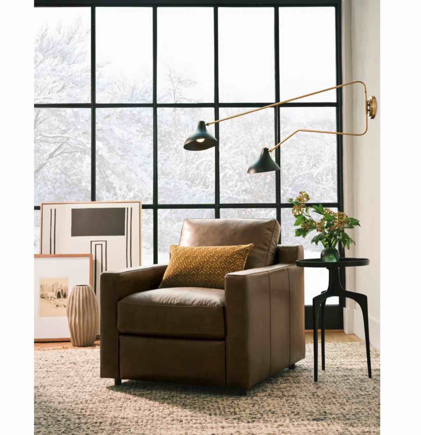Elyse 2 Light Swing Arm Wall Sconce