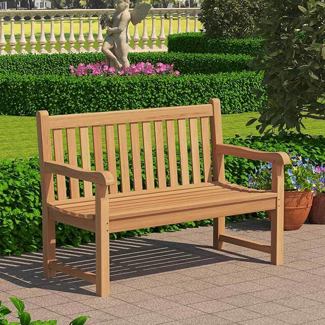 Irick Wooden Garden Bench