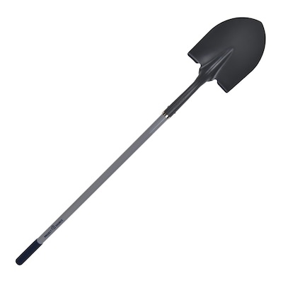 Project Source 40-in Fiberglass Handle Digging shovel and CRAFTSMAN 15-in Welded steel Lawn rake