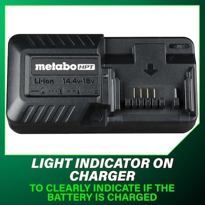 metabo hpt multivolt 18 -volt lithium-ion charger 